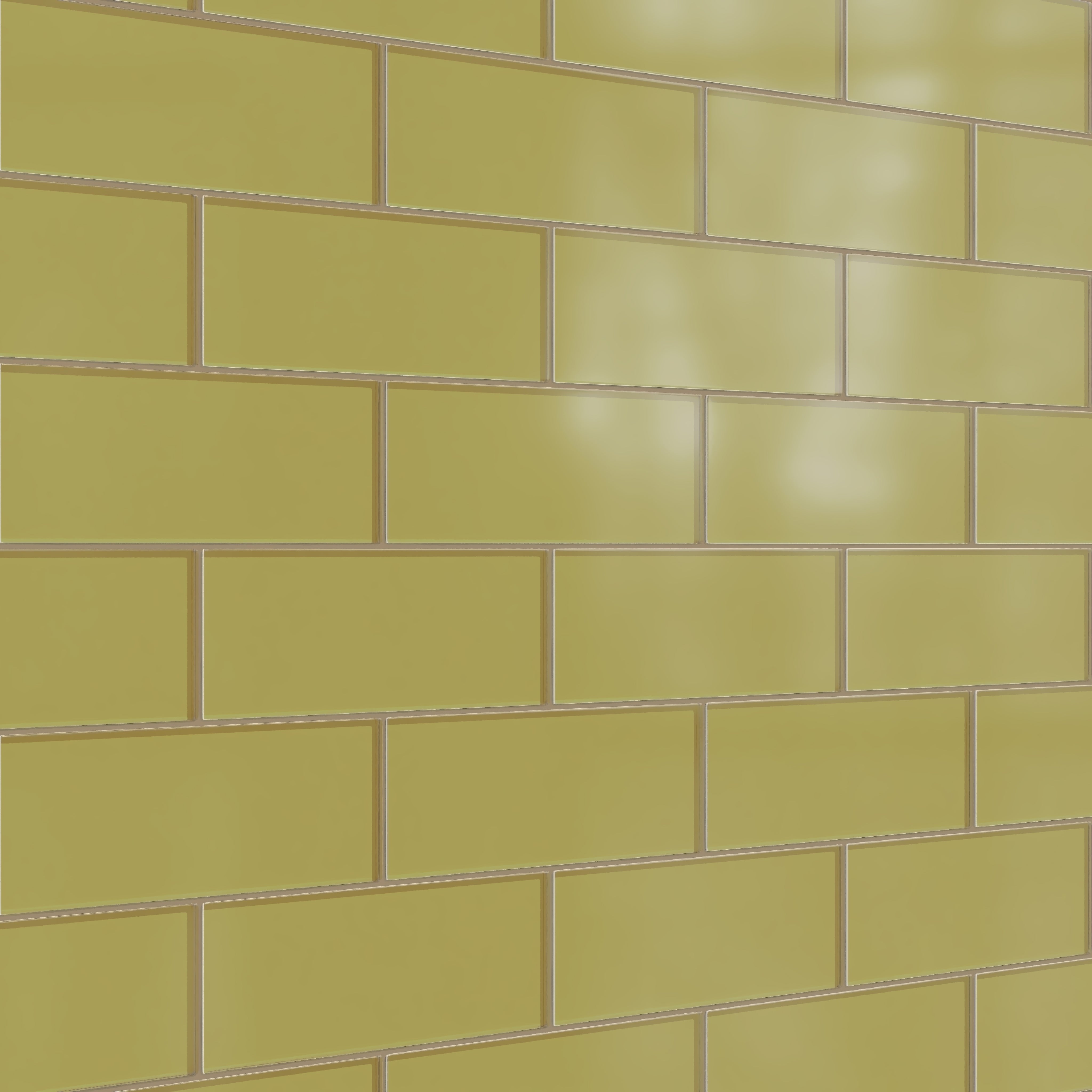 Pine Siskin 4x12 Matte Glass Tile - Fireclay Tile