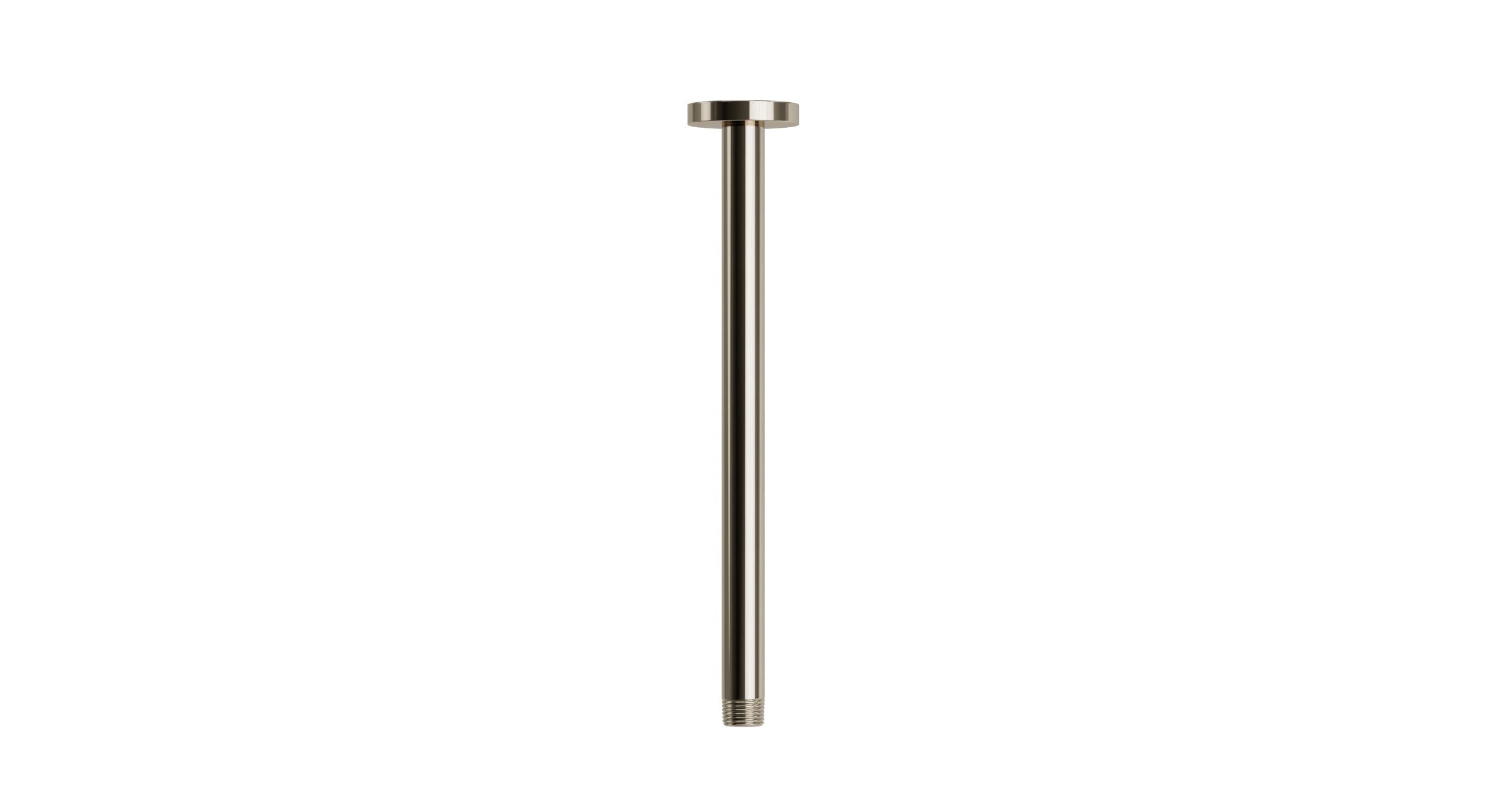 Contour & Foundry 12" Straight Shower Arm with Flange
