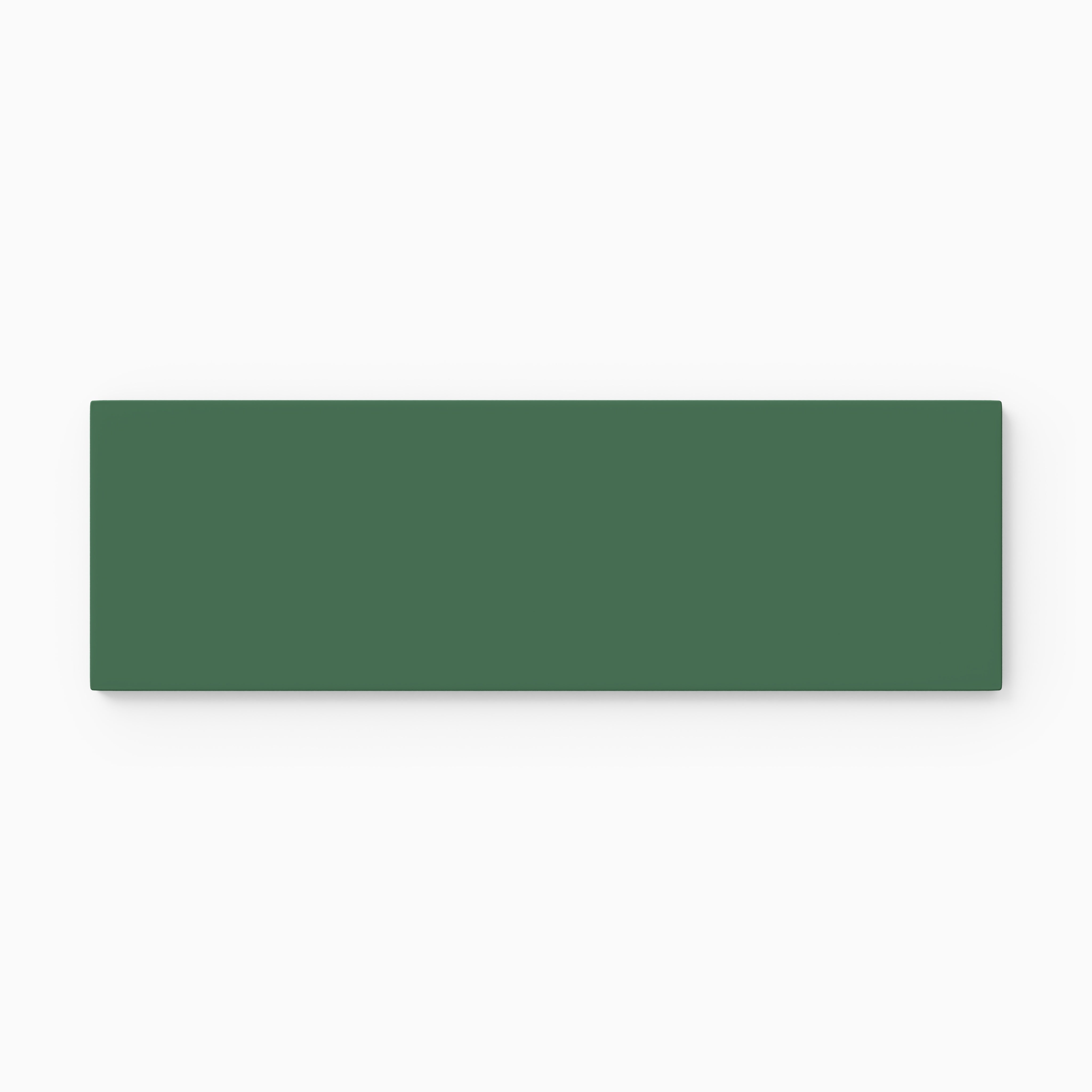 3x9 Natural Press Ceramic Tile in Viridian Matte