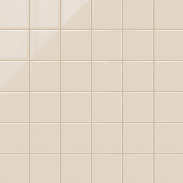 4x4 Original Ceramic Tile in Ivory Gloss