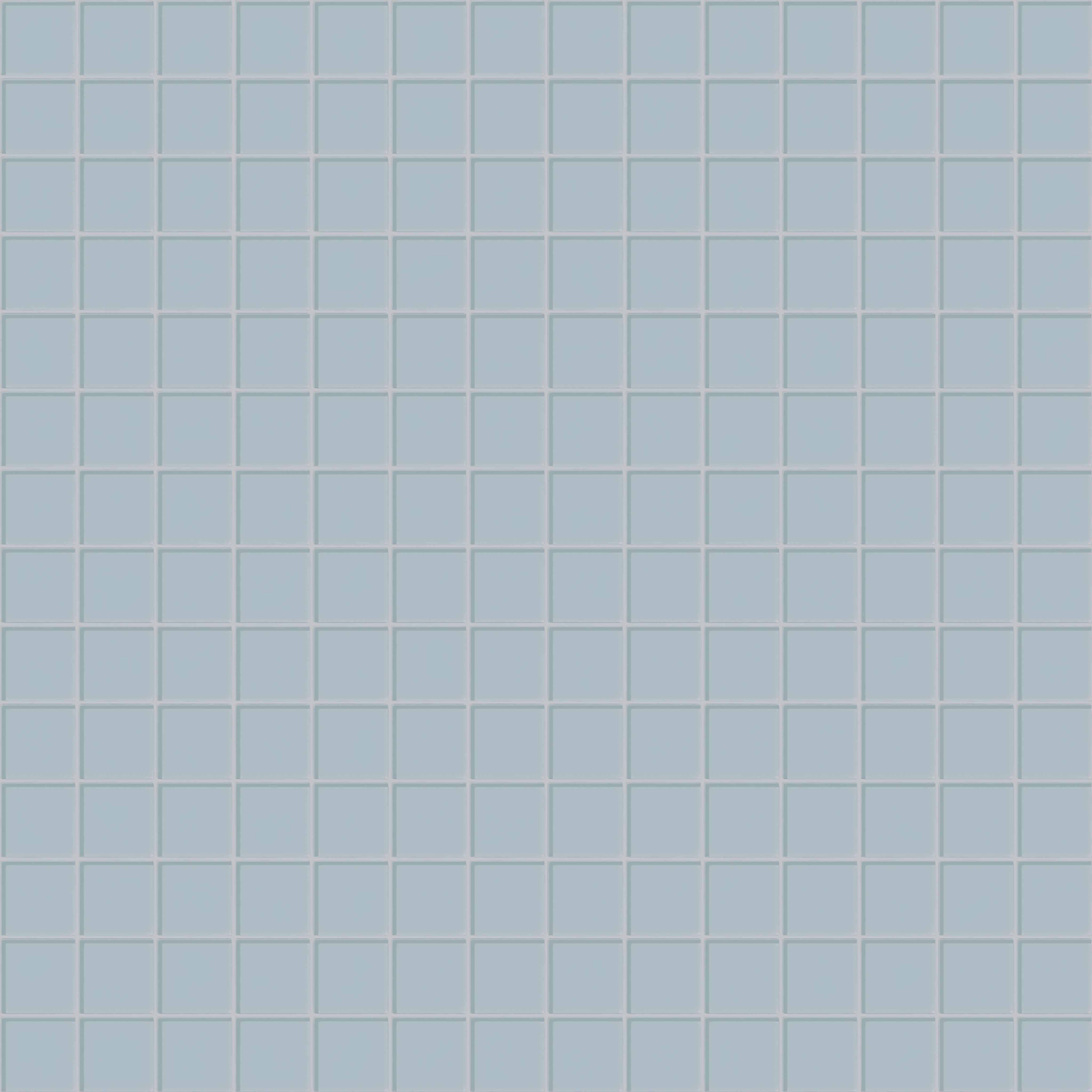 3x3 Straight Set Sheeted Glass Mosaic Tile in Partridge Gloss