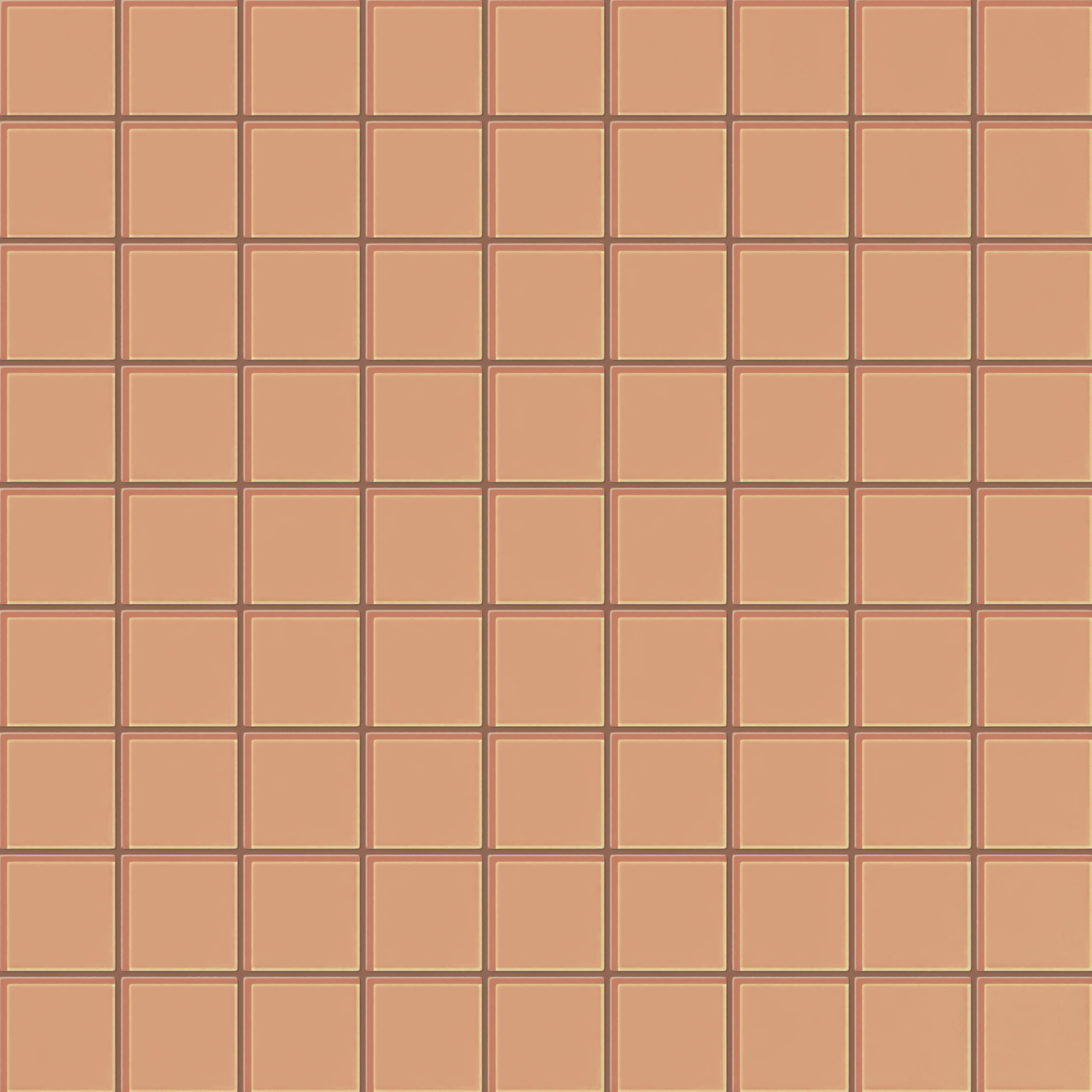 3x3 Straight Set Sheeted Glass Mosaic Tile in Carolina Wren Gloss