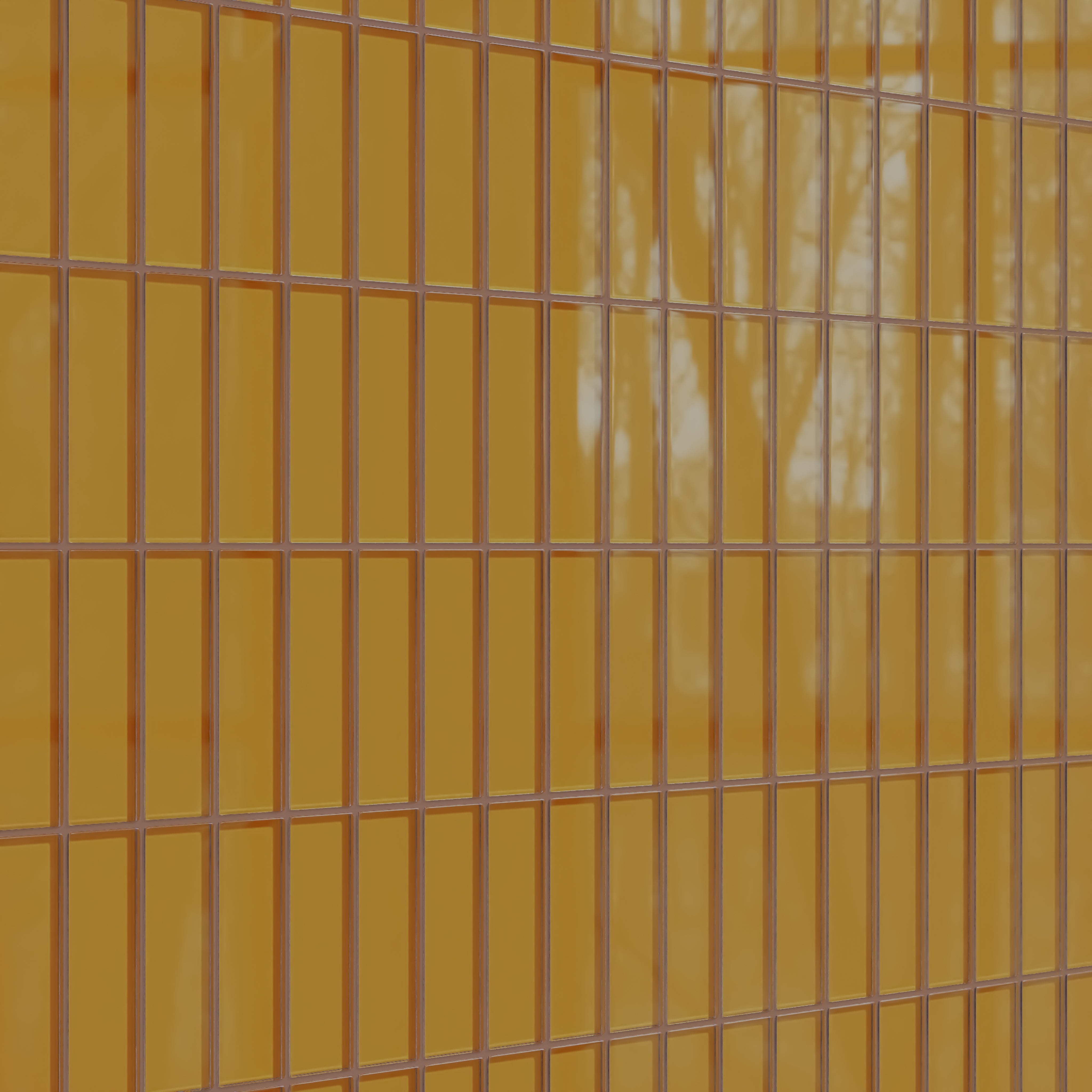2x6 Glass Tile in Falcon Gloss