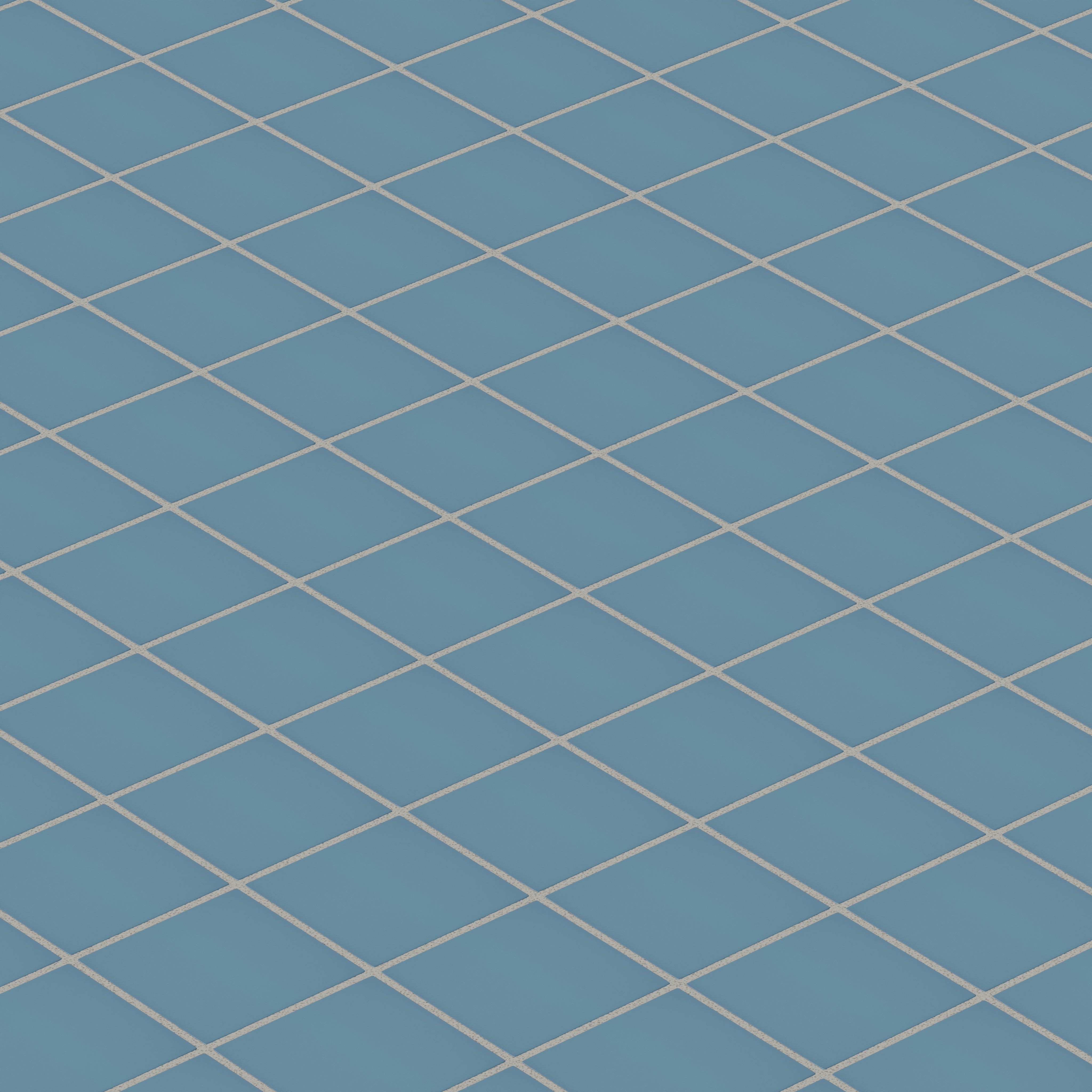 3x3 Straight Set Sheeted Natural Press Ceramic Mosaic Tile in Azurite Matte