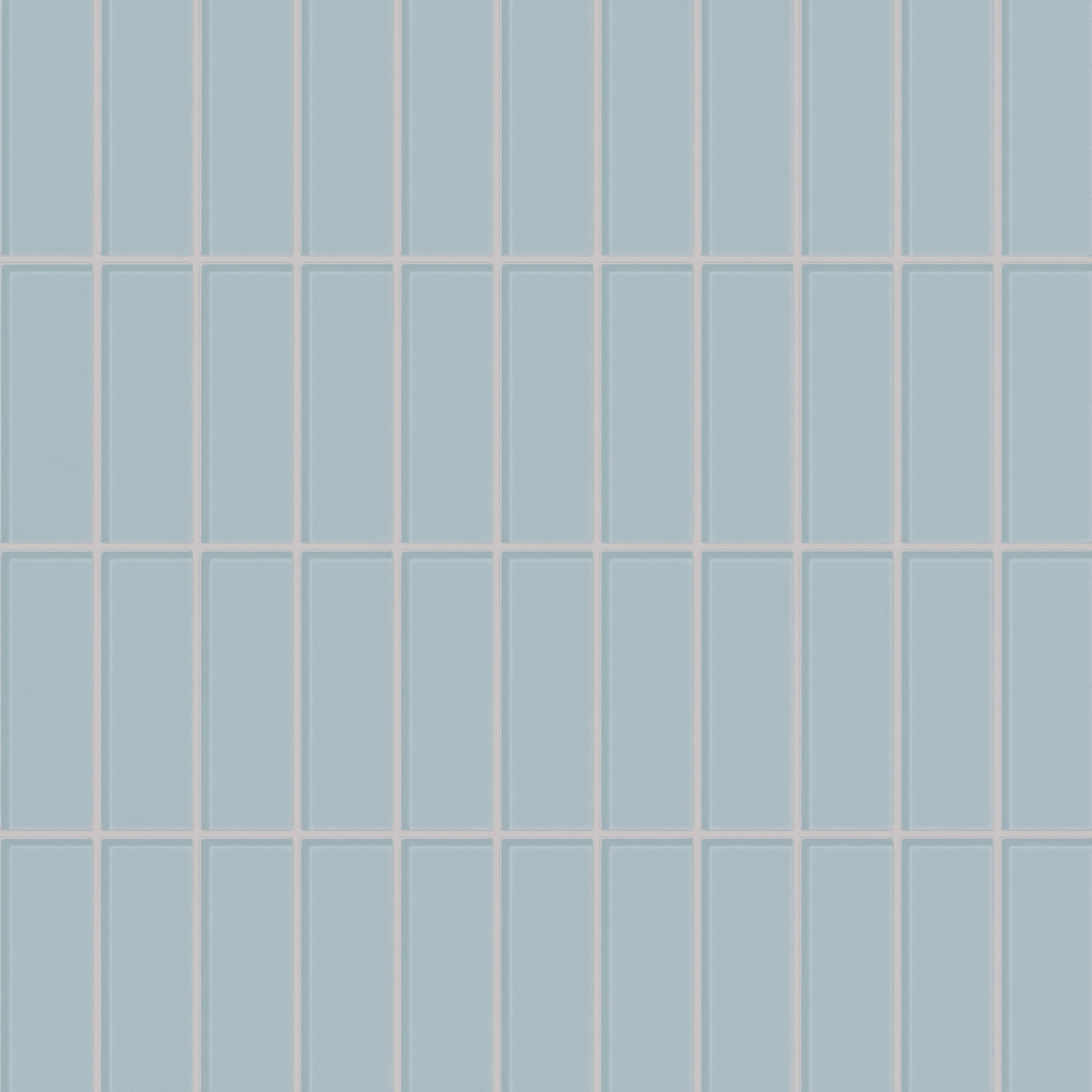 2x6 Glass Tile in Partridge Gloss