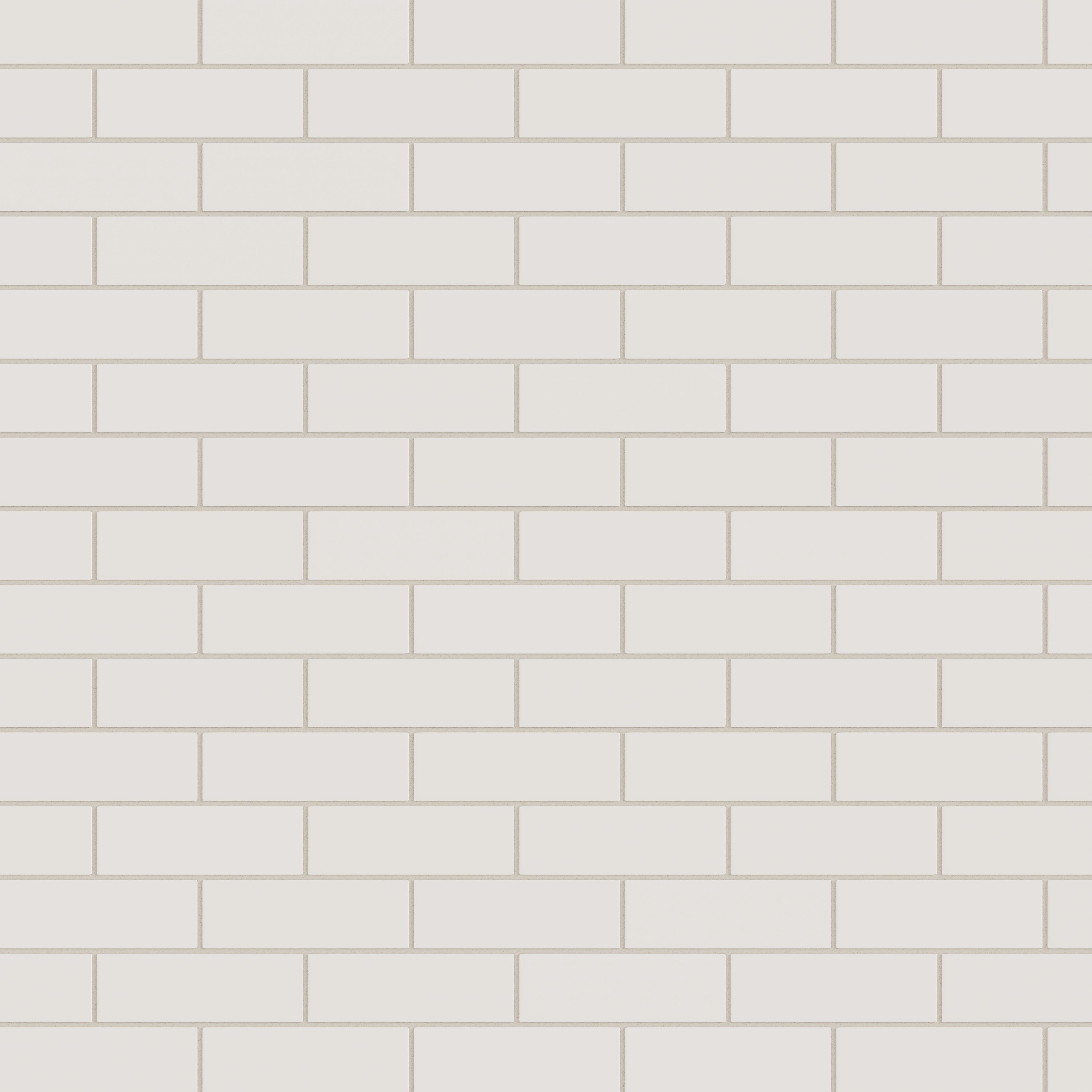 2x6 Natural Press Ceramic Tile in Pearl Matte