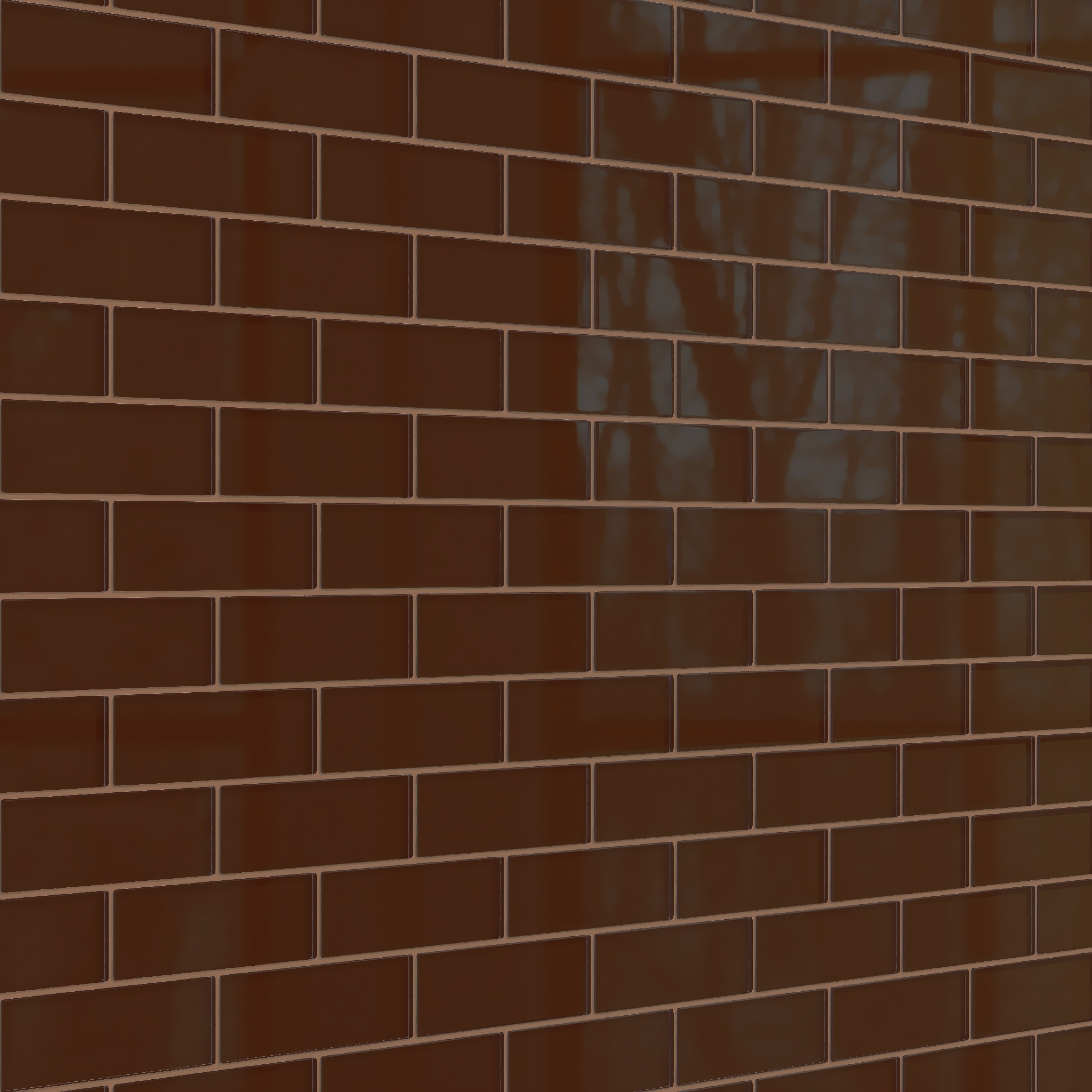 2x6 Glass Tile in Thrasher Gloss
