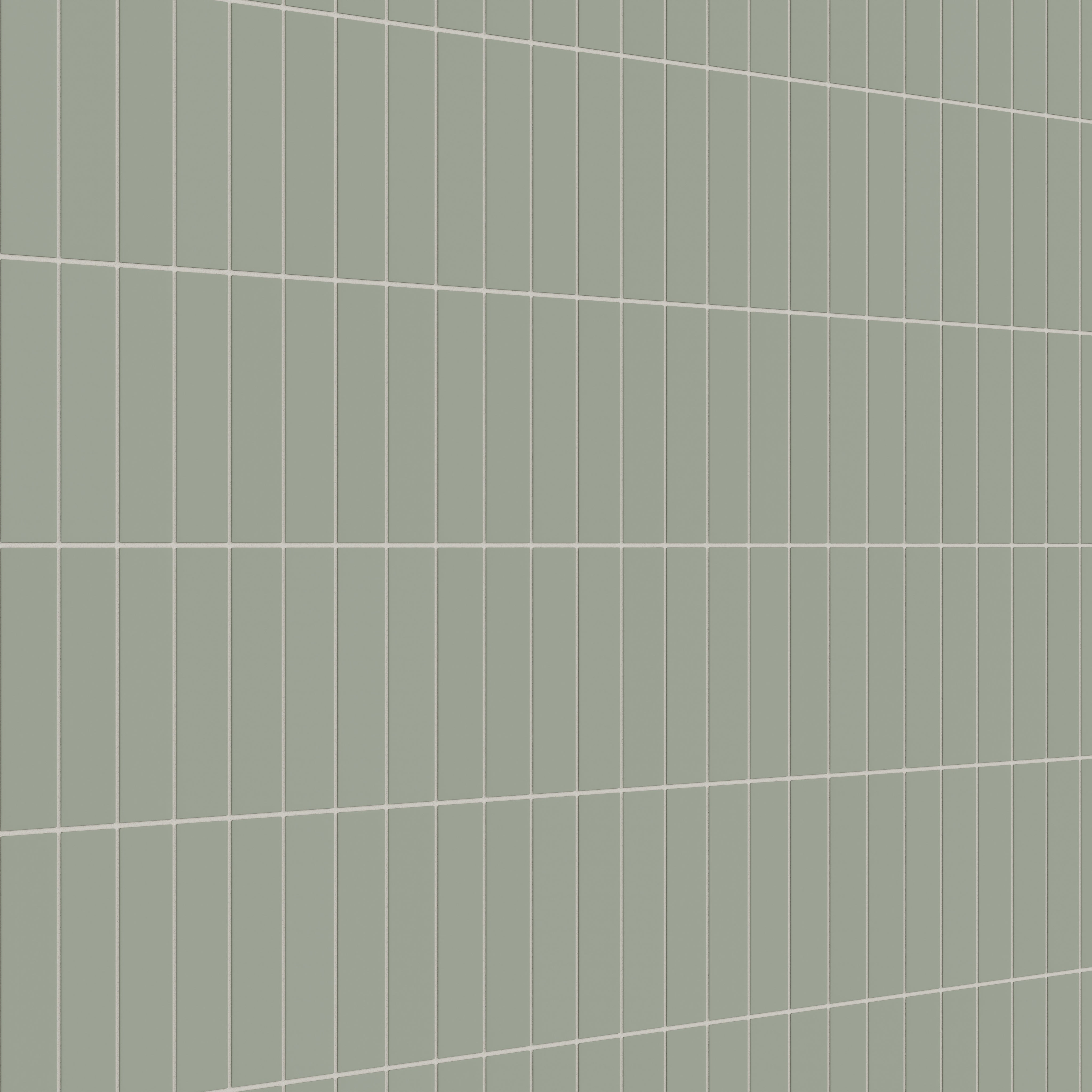 2x8 Natural Press Ceramic Tile in Terre Verte Matte