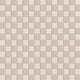 1x1 Checkerboard Sheeted Original Ceramic Tile in Sand Dune Matte & Sweet Pea Matte