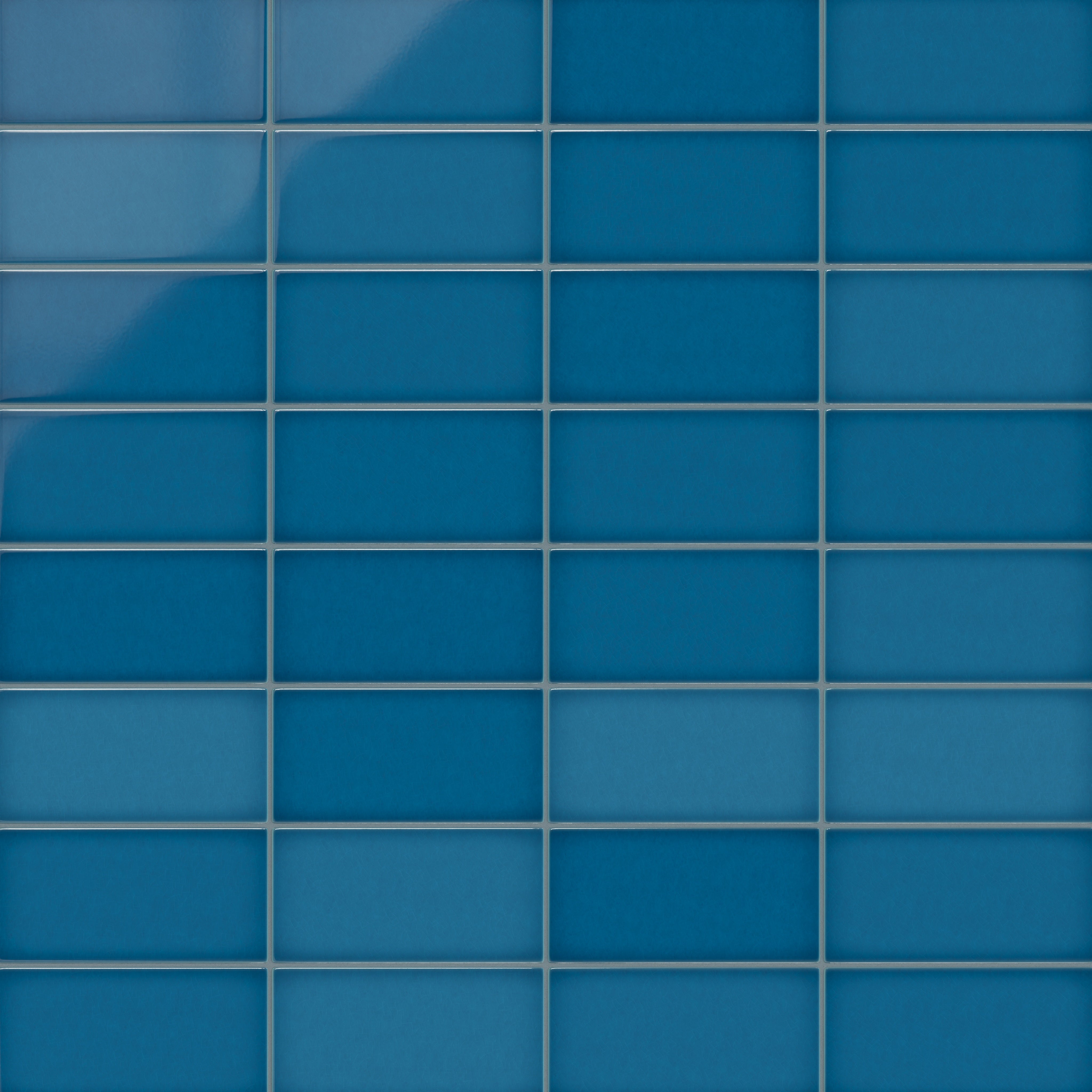 Adriatic Sea 6x12 Gloss Original Ceramic Tile - Fireclay Tile