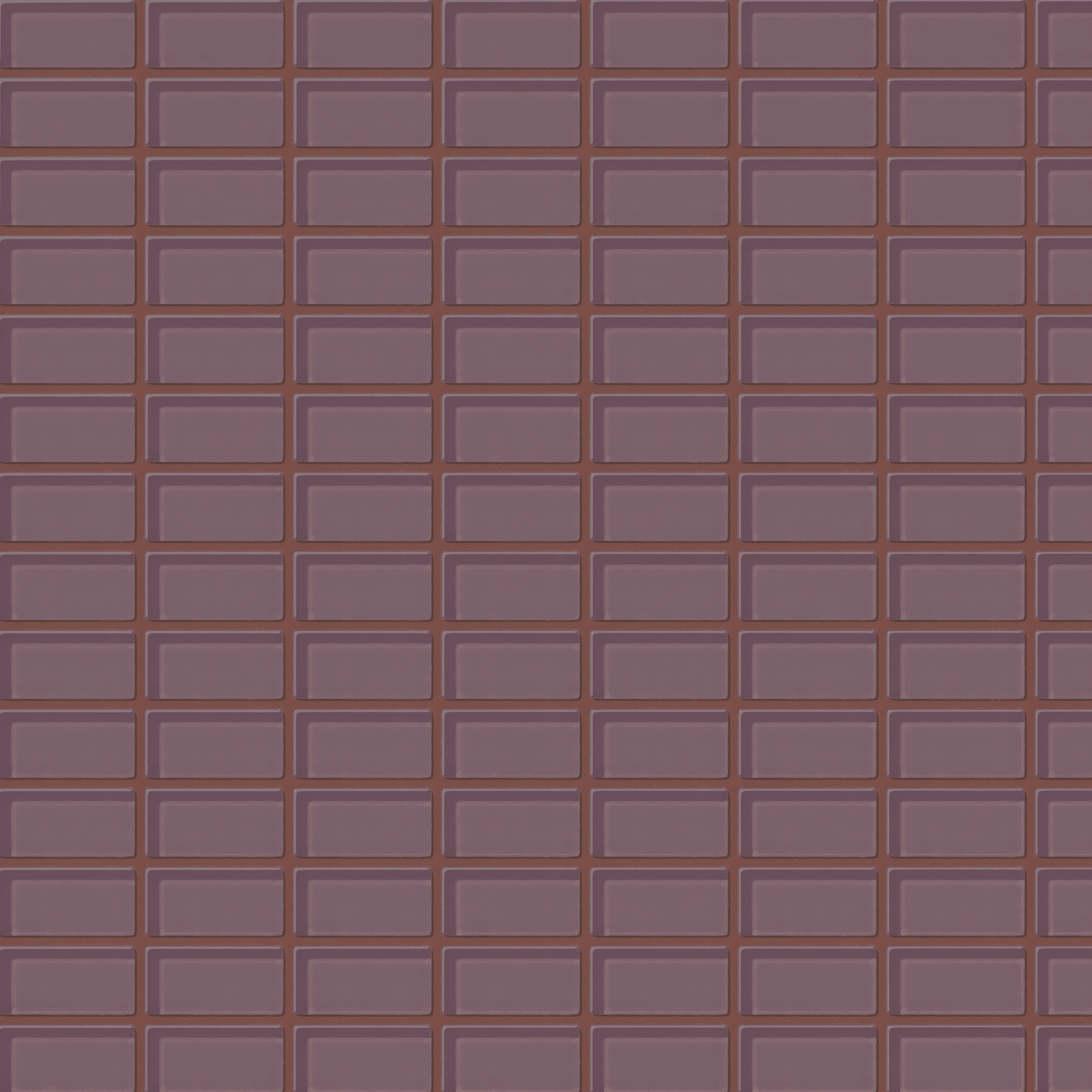 1x2 Straight Set Sheeted Glass Mosaic Tile in Crane Gloss