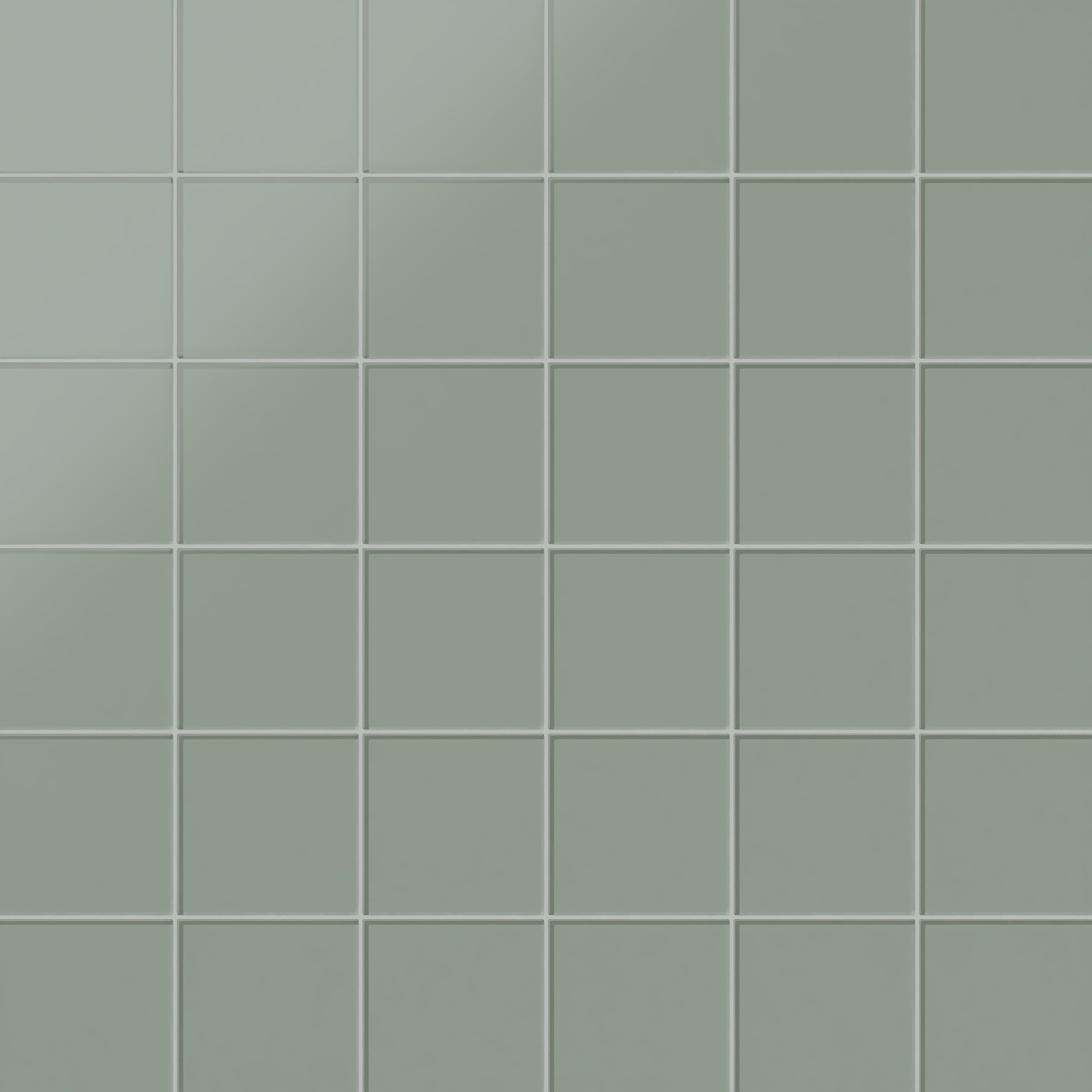 6x6 Glass Tile in Hummingbird Matte