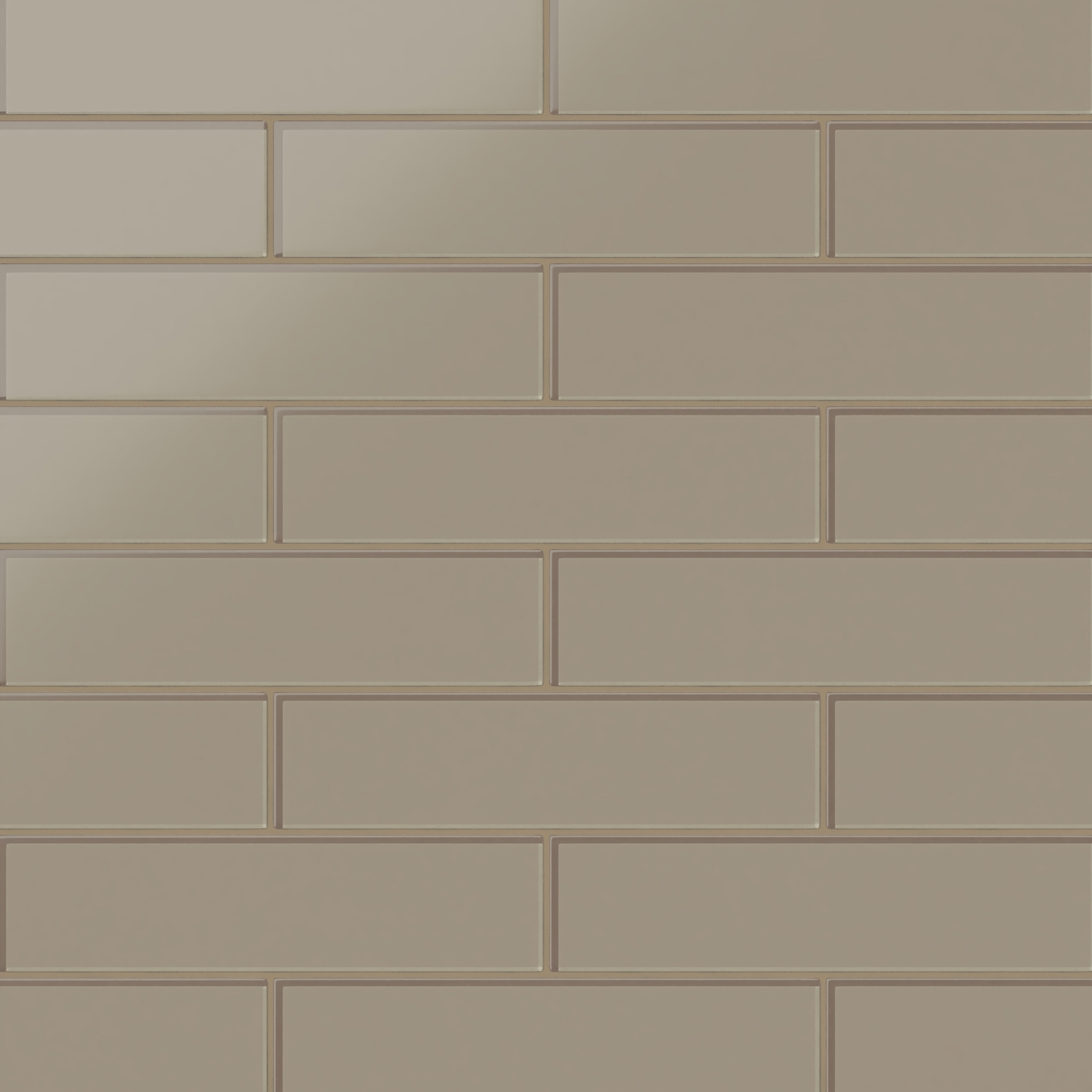 3x12 Glass Tile in Quail Matte