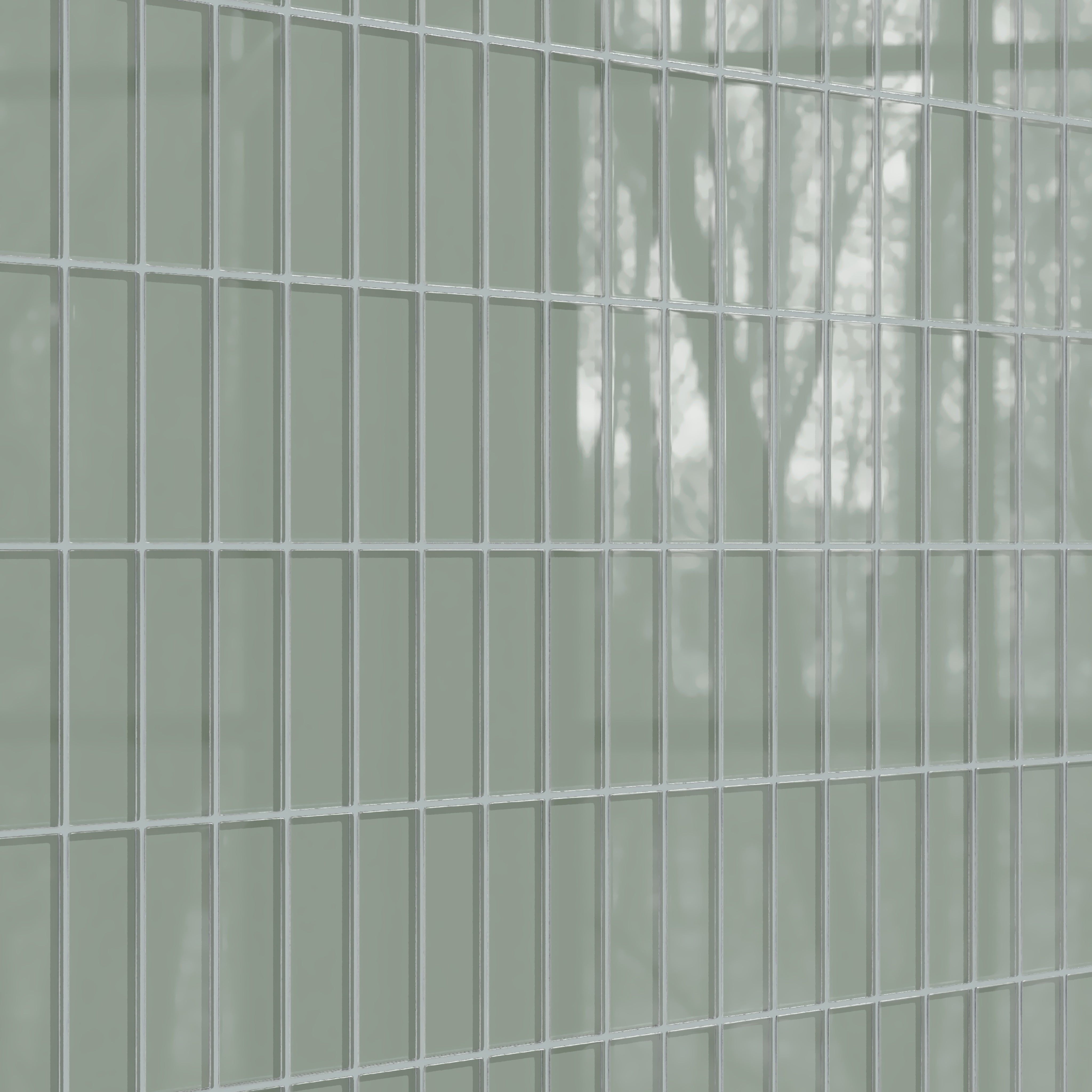 Hummingbird 2x6 Gloss Glass Tile - Fireclay Tile