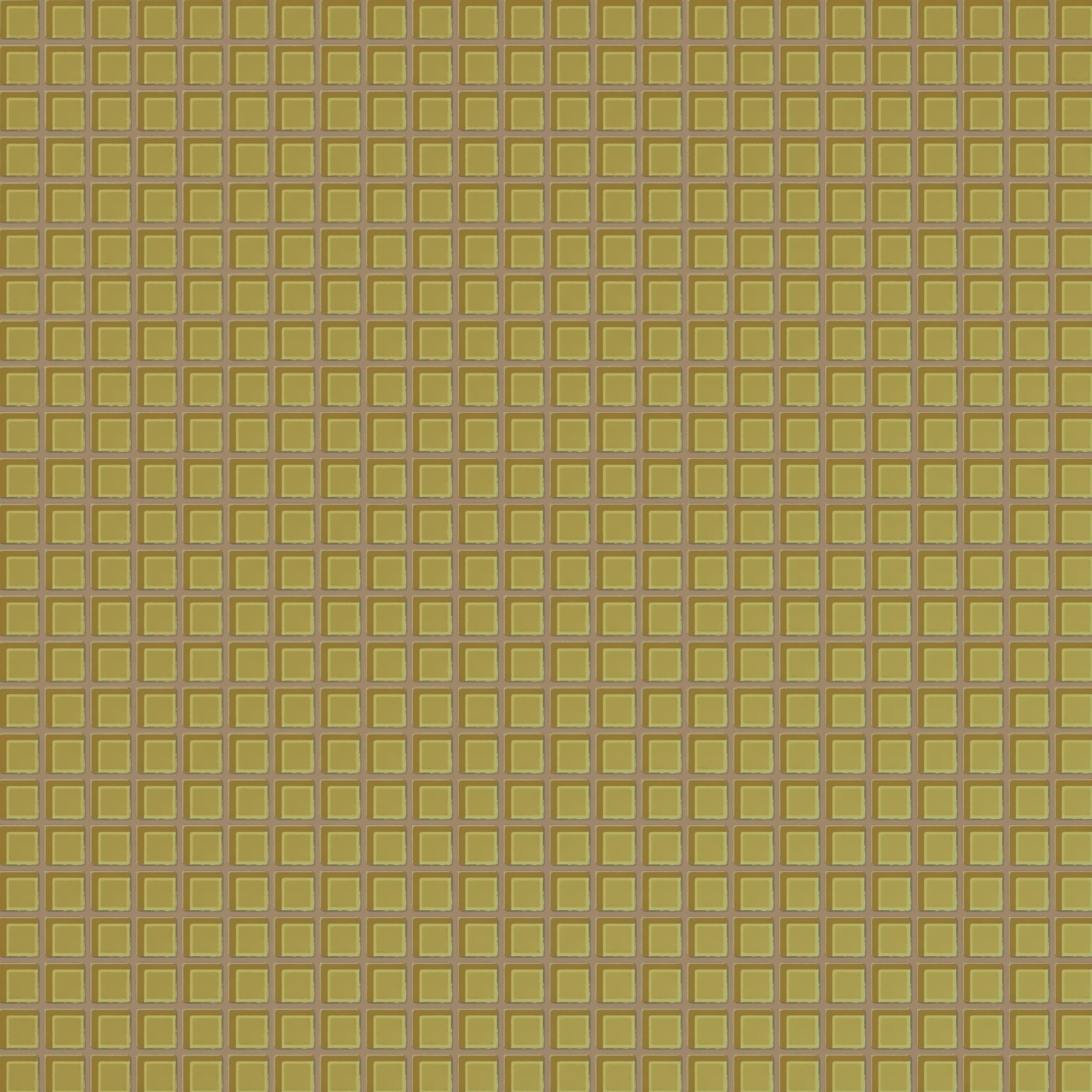 1x1 Straight Set Sheeted Glass Mosaic Tile in Pine Siskin Gloss
