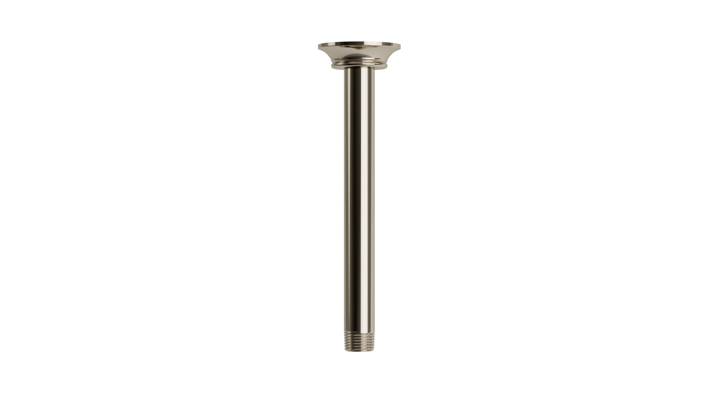 Emerson 8" Straight Shower Arm with Flange