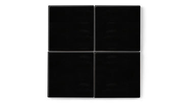 8x8 Original Ceramic Tile in Raven Gloss