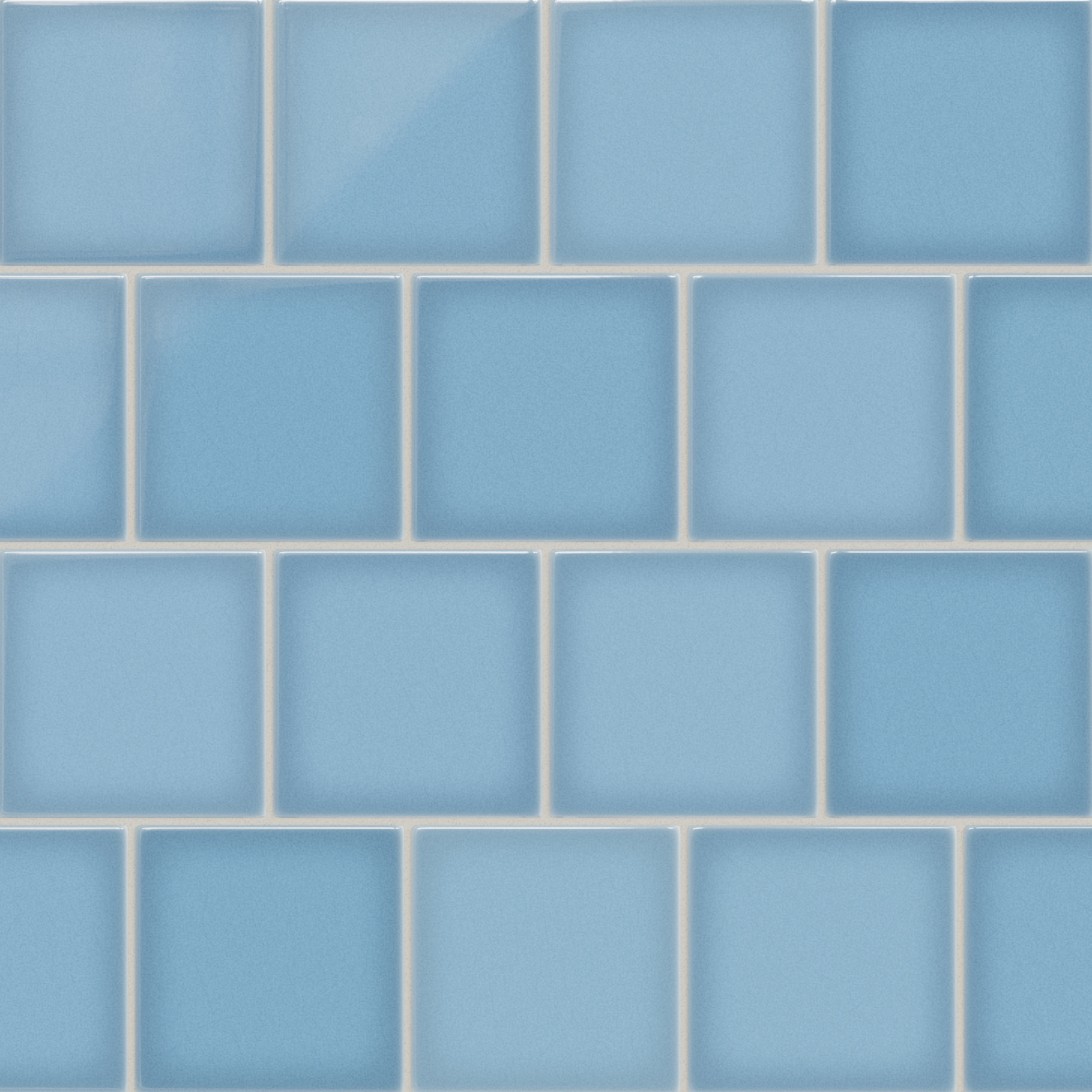 6x6 Original Ceramic Tile in Caribbean Sea Gloss
