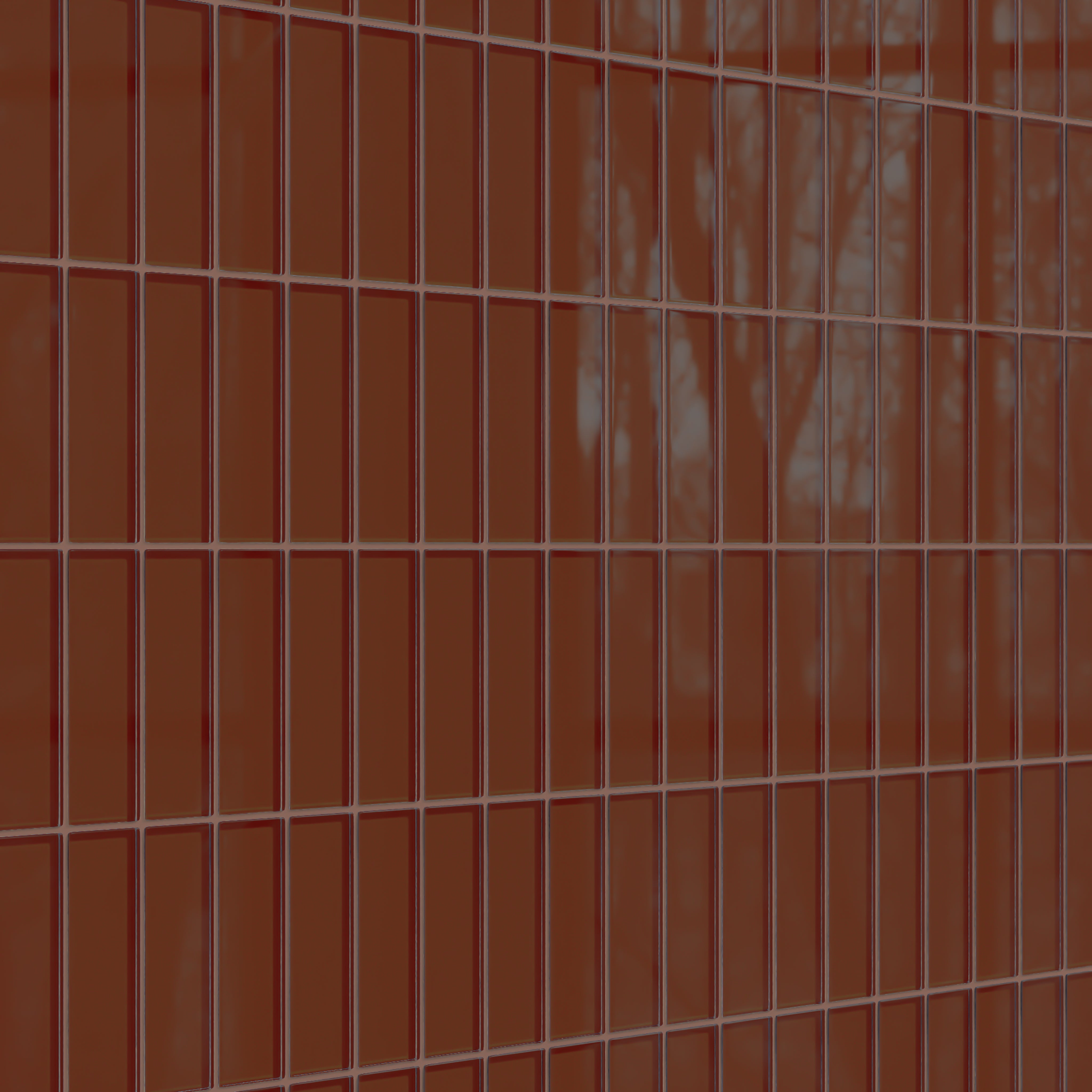 MALLOON(マルーン）FLMA-16 2x6 Glass Tile in Pheasant Gloss - Fireclay Tile