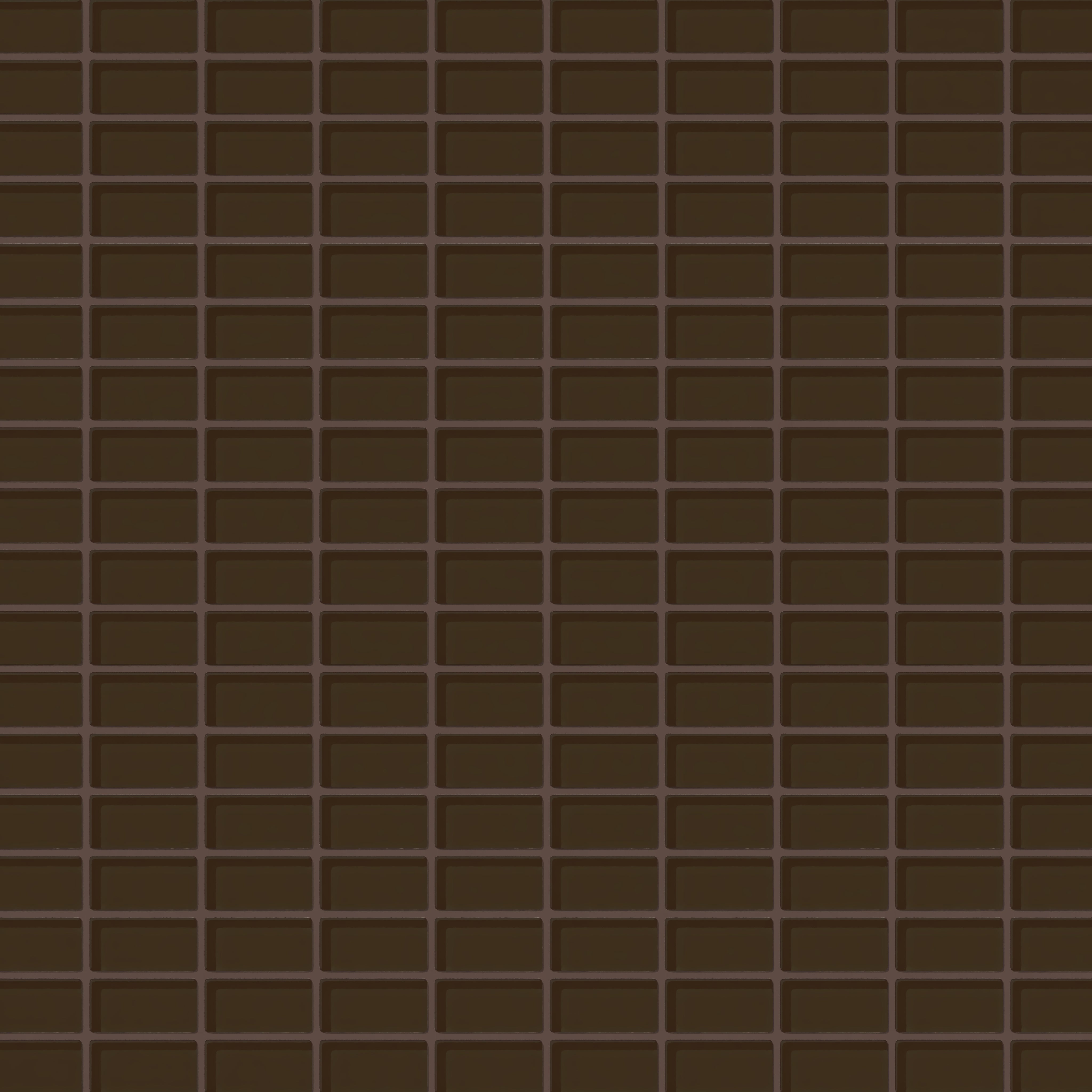 1x2 Straight Set Sheeted Glass Mosaic Tile in Osprey Gloss