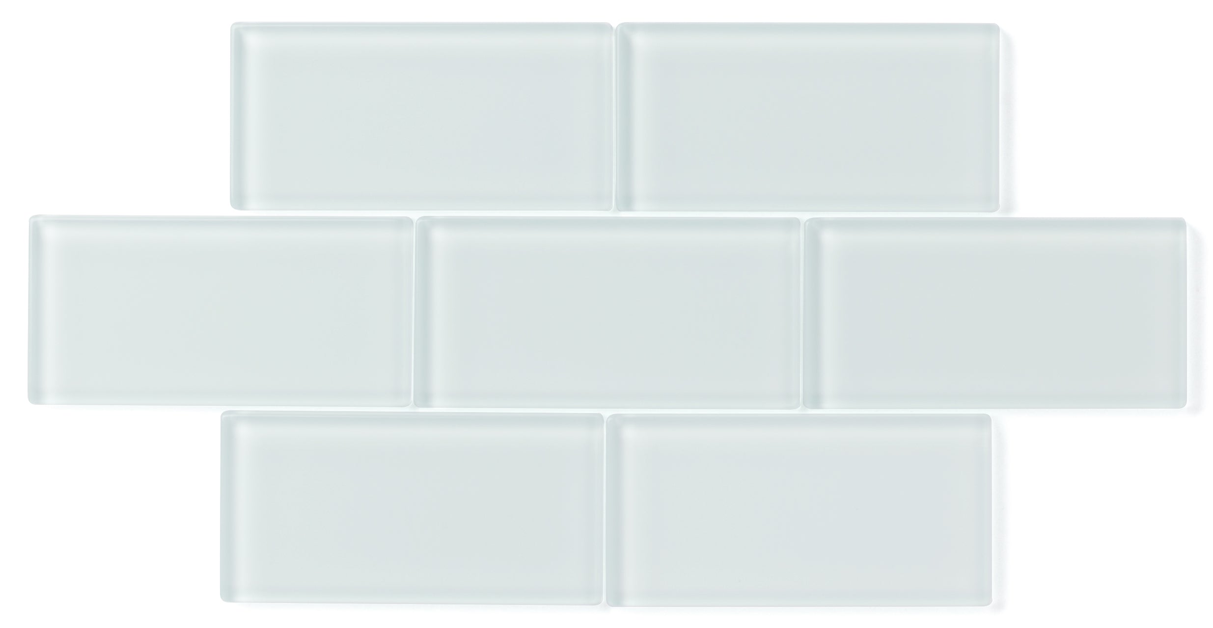 1x4 Herringbone Sheeted Glass Mosaic Tile in Warbler Gloss