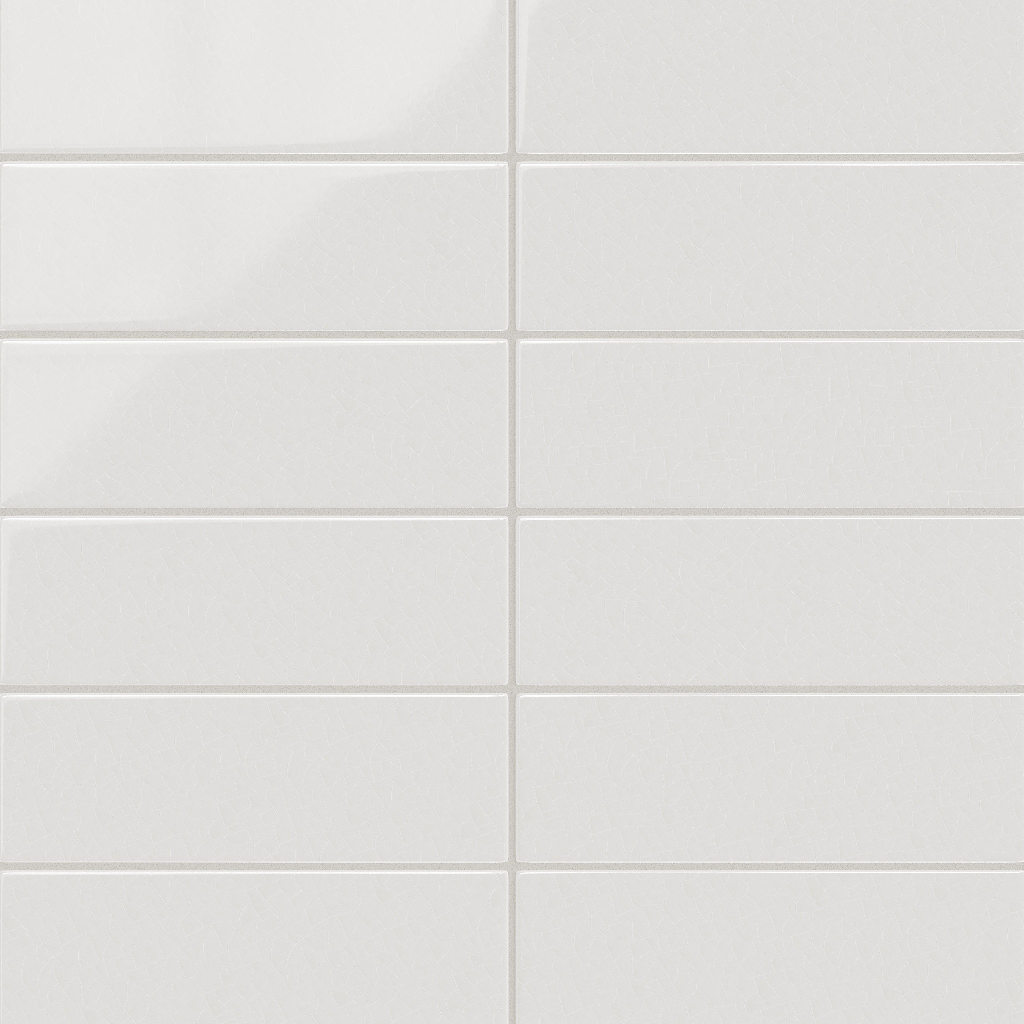 4x12 Original Ceramic Tile in Frost Gloss