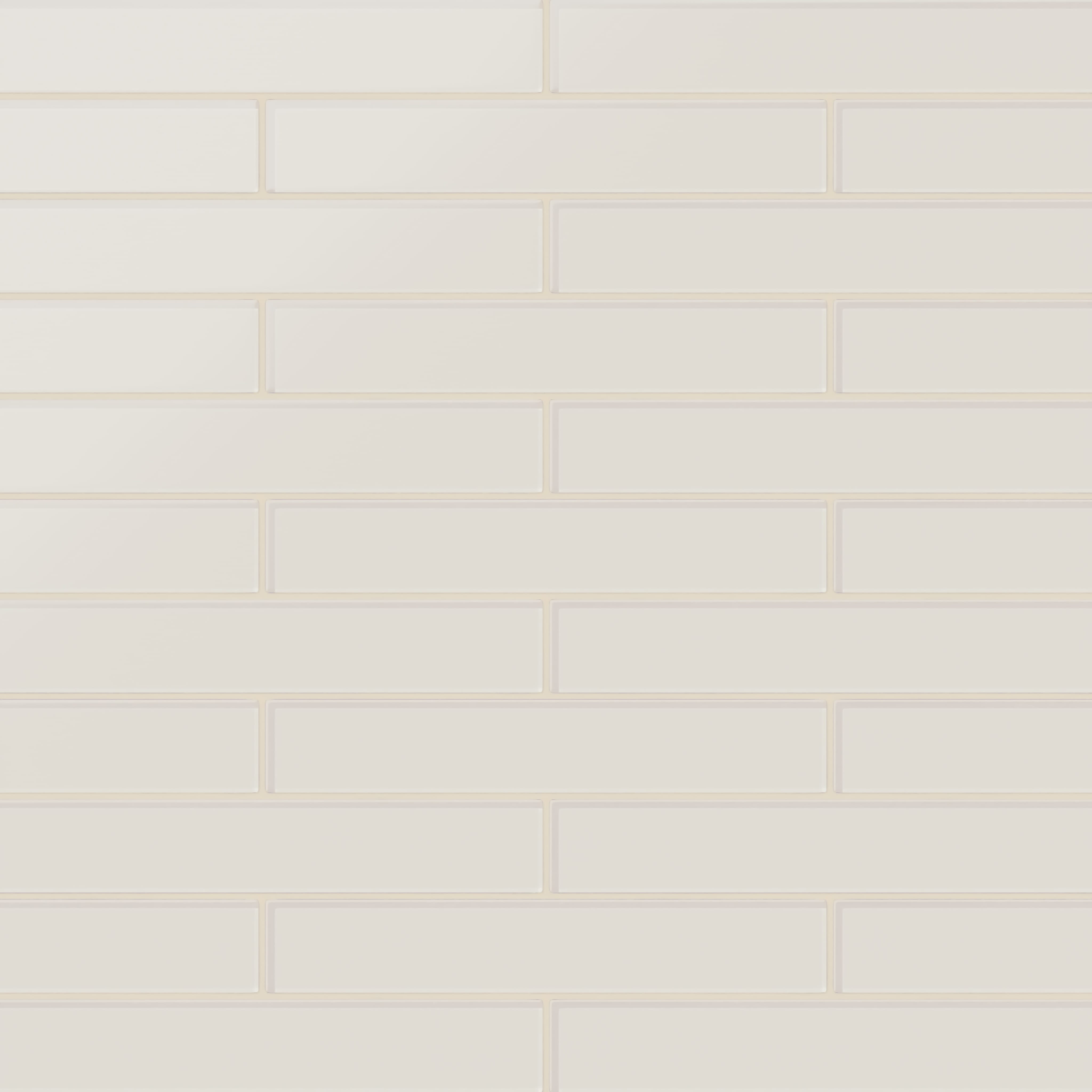 Factory Sale 2x12 Glass Tile in Dove Matte