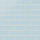 3x6 Natural Press Ceramic Tile in Egyptian Blue Gloss