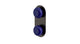 Foundry Two Handle Wall Mount Shower Trim with Pebble Ceramic Knob Handles in Antique Bronze