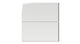 6x12 Natural Press Ceramic Tile in Zinc Gloss