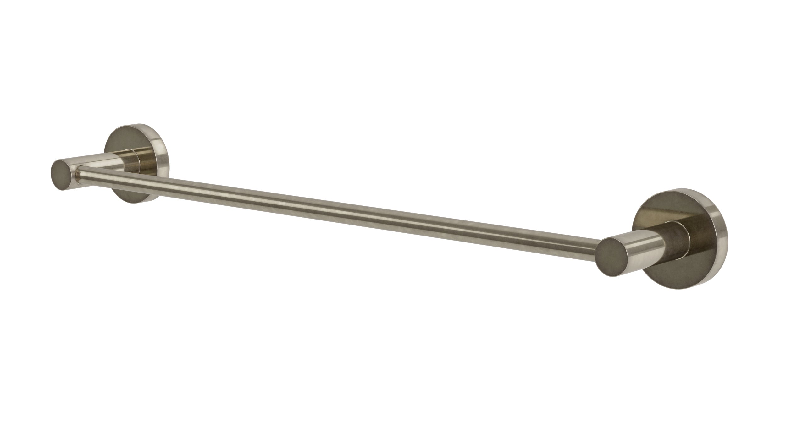 Flatiron Round Towel Bar 18" in French Nickel