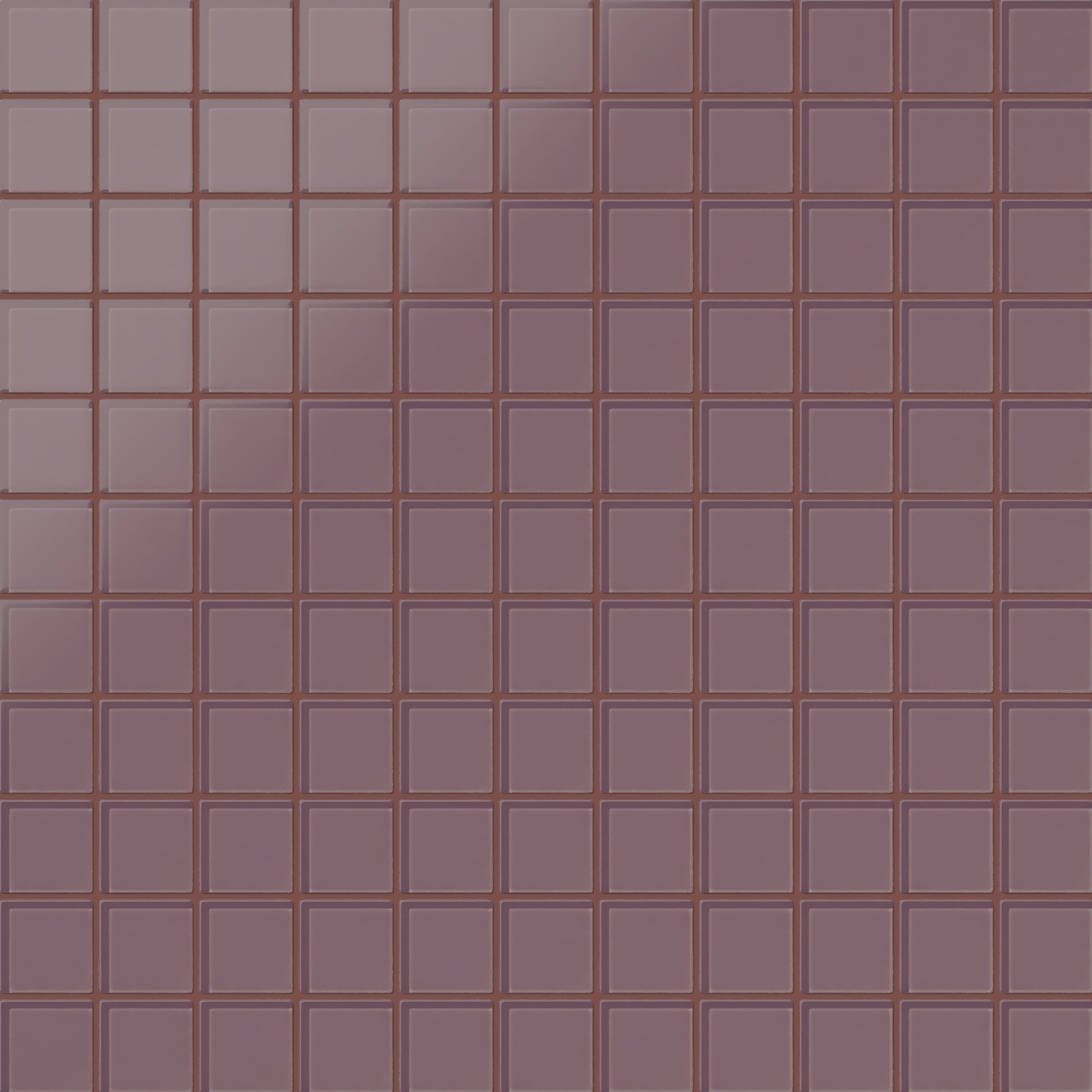 2x2 Straight Set Sheeted Glass Mosaic Tile in Crane Matte