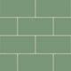 6x12 Original Ceramic Tile in Sea Green Matte