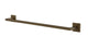 Flatiron Square Towel Bar 24" in Antique Brass