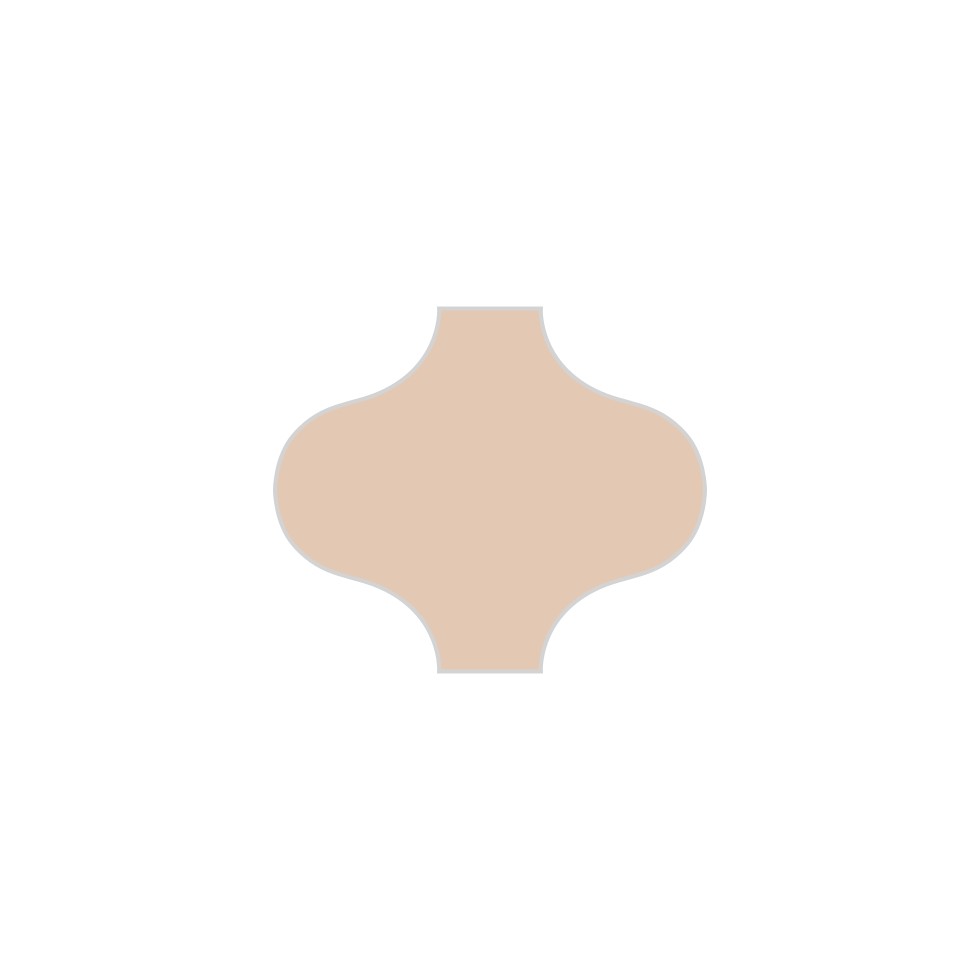 Paseo Original Ceramic Tile in Tumbleweed Gloss