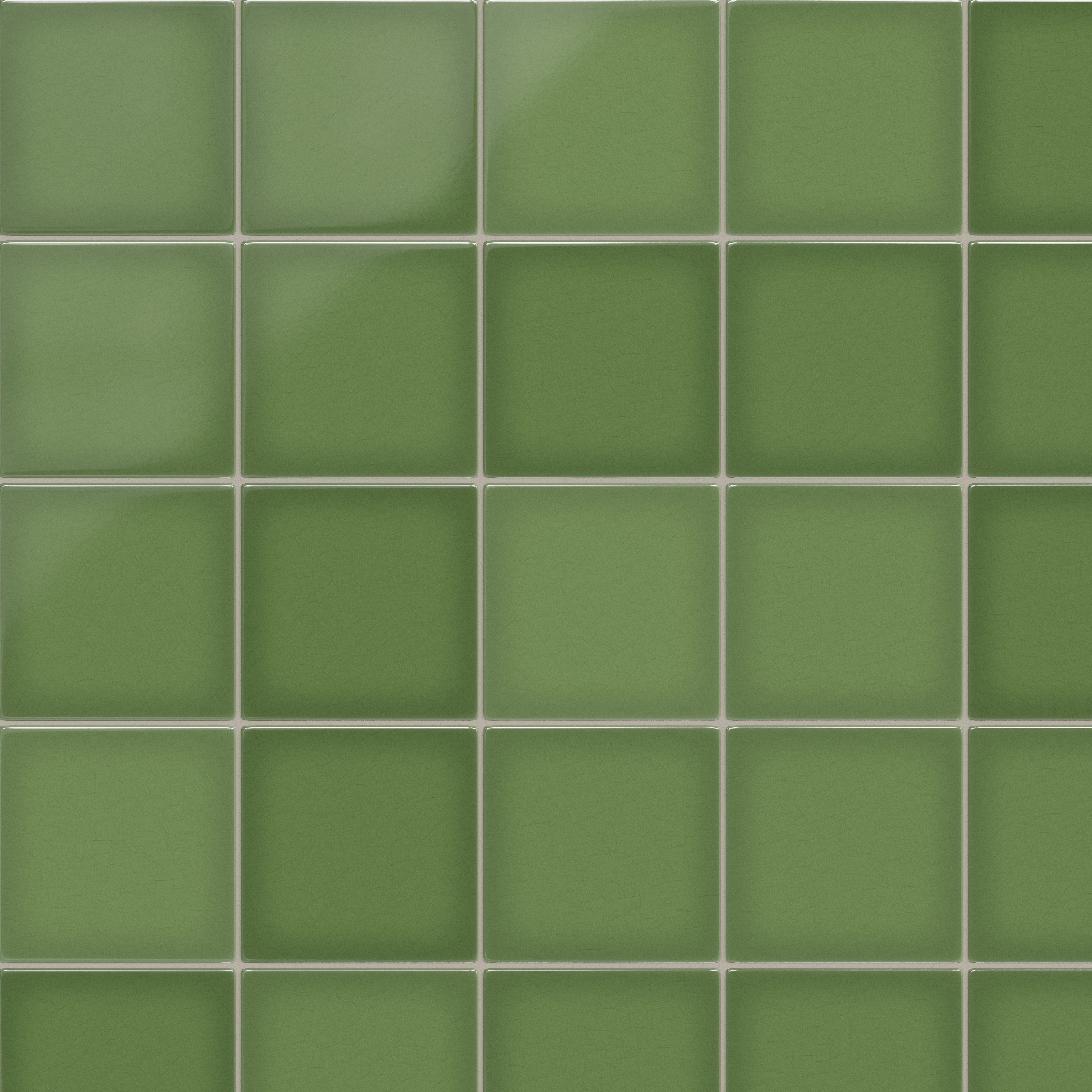 8x8 Original Ceramic Tile in Kelp Gloss