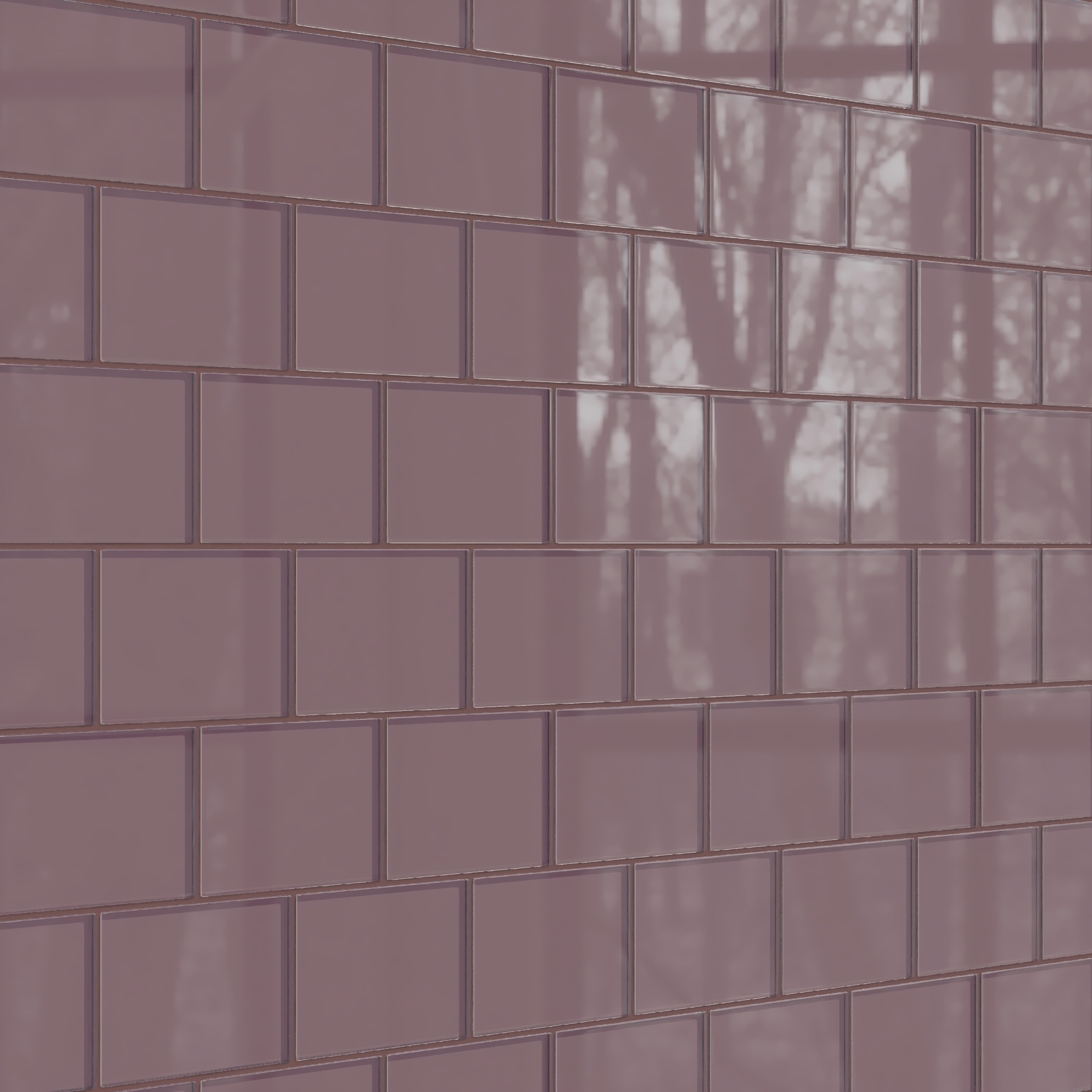 4x6 Glass Tile in Crane Gloss