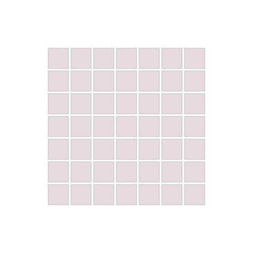 1x1 Straight Set Sheeted Original Ceramic Mosaic Tile in Evening Glow Matte