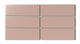 2x6 Natural Press Ceramic Tile in Red Jasper Matte
