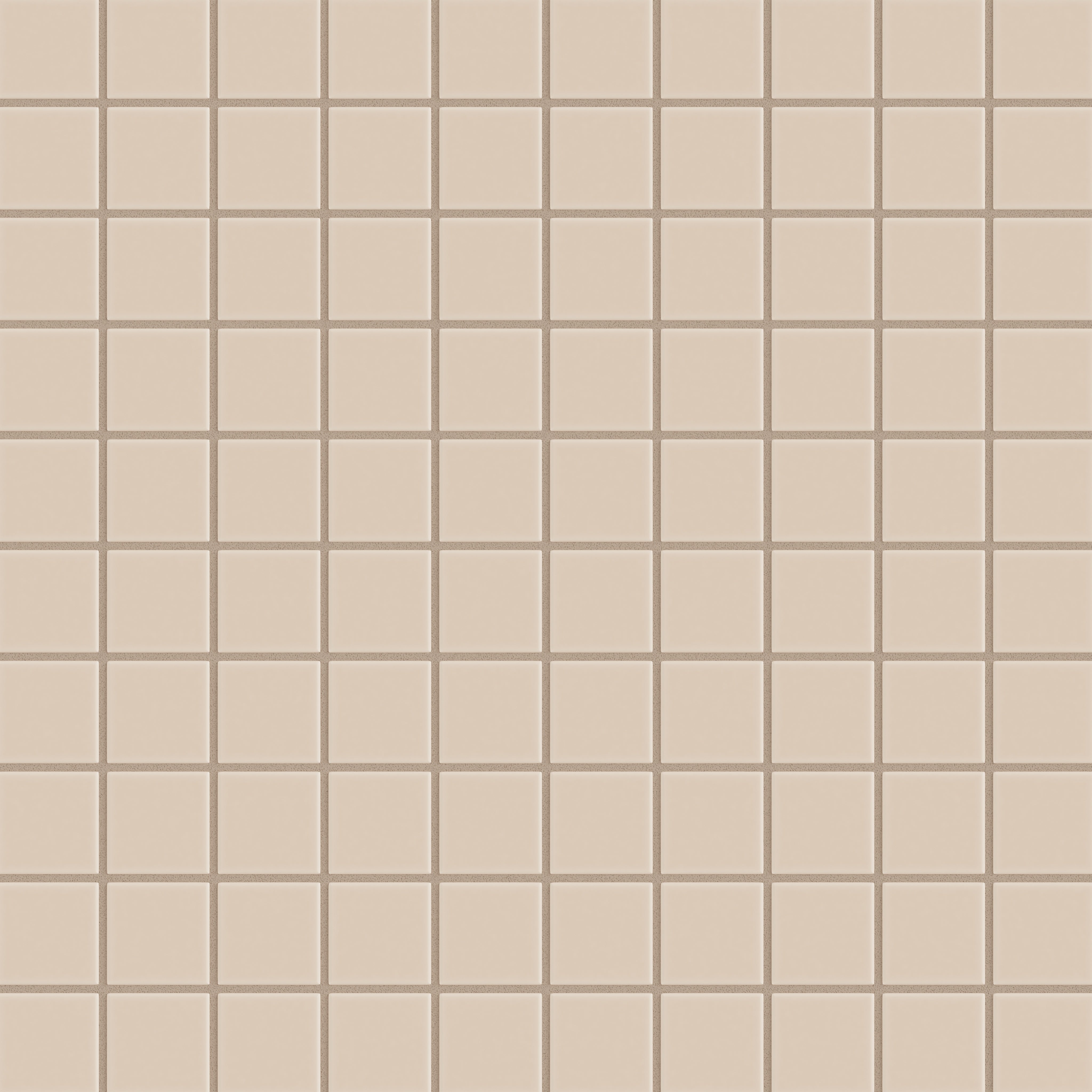 2x2 Straight Set Sheeted Original Ceramic Mosaic Tile in Sweet Pea Matte