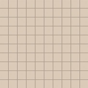 Quick Ship 2x2 Straight Set Sheeted Original Ceramic Mosaic Tile in Sweet Pea Matte