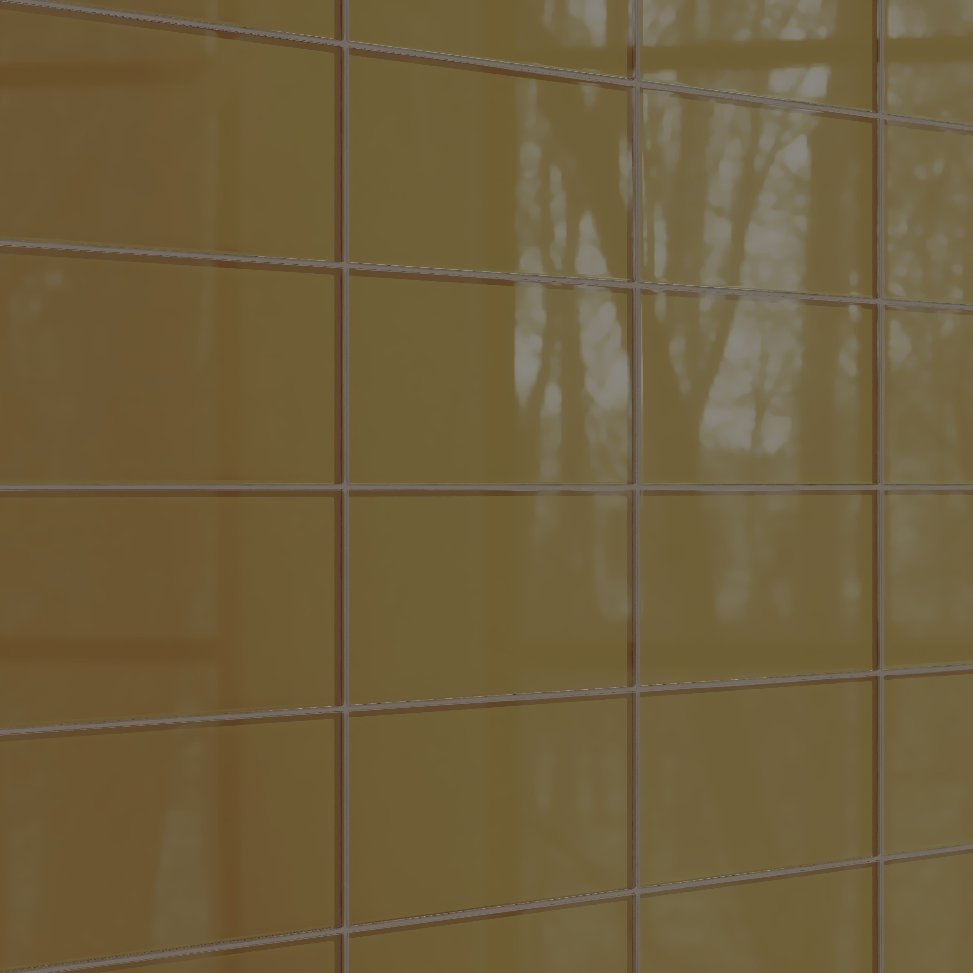 6x12 Glass Tile in Merlin Gloss