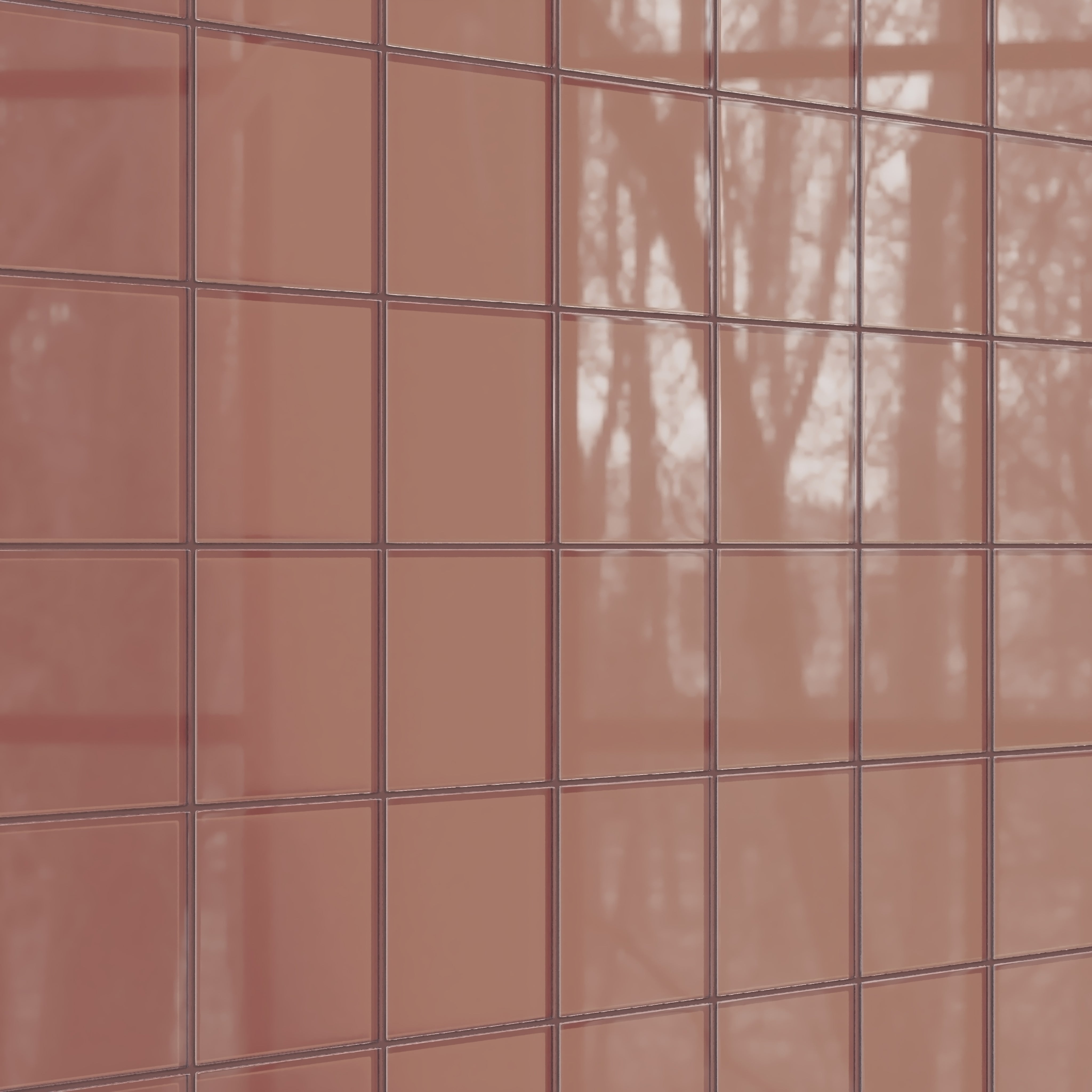 6x6 Glass Tile in Flicker Gloss