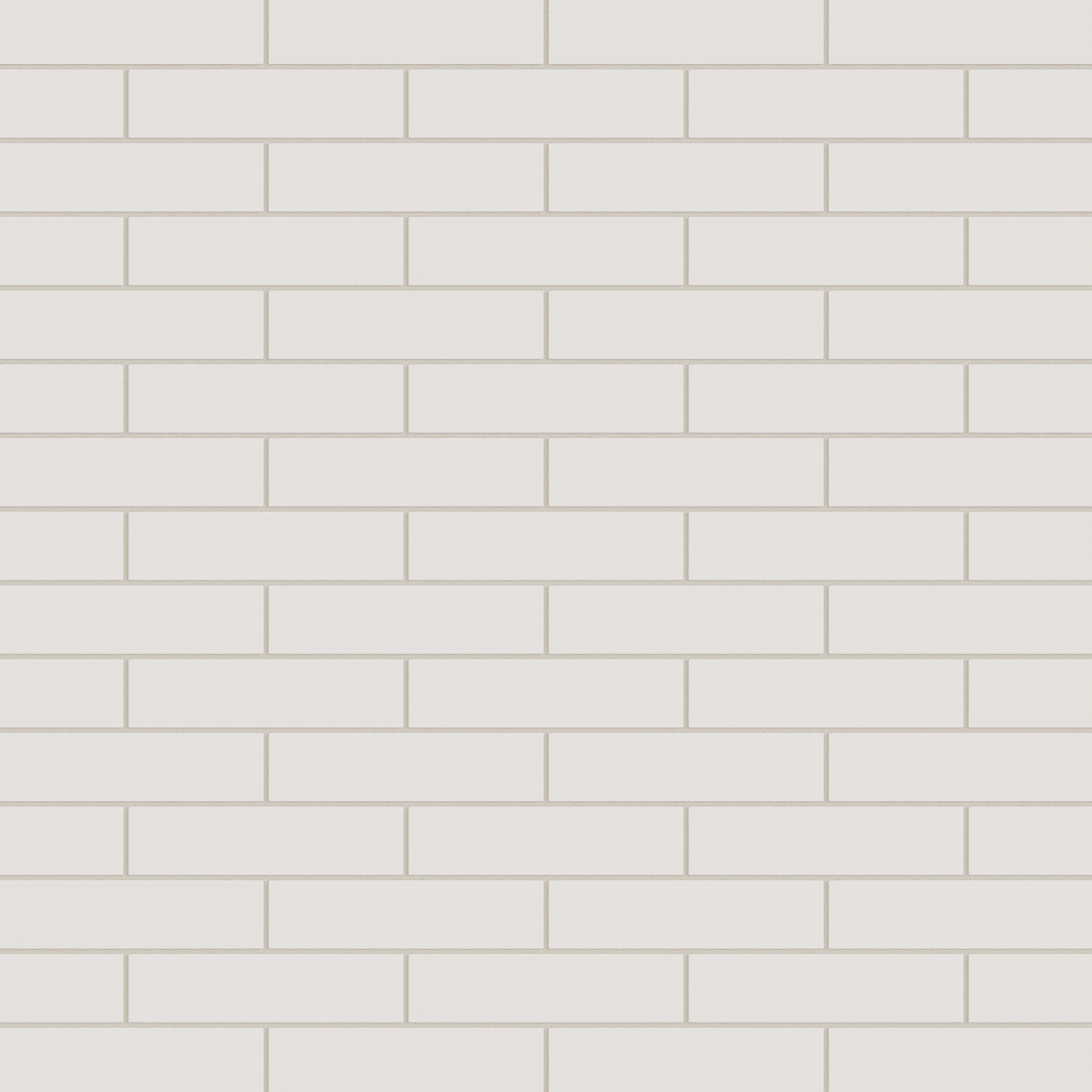 2x8 Natural Press Ceramic Tile in Pearl Matte