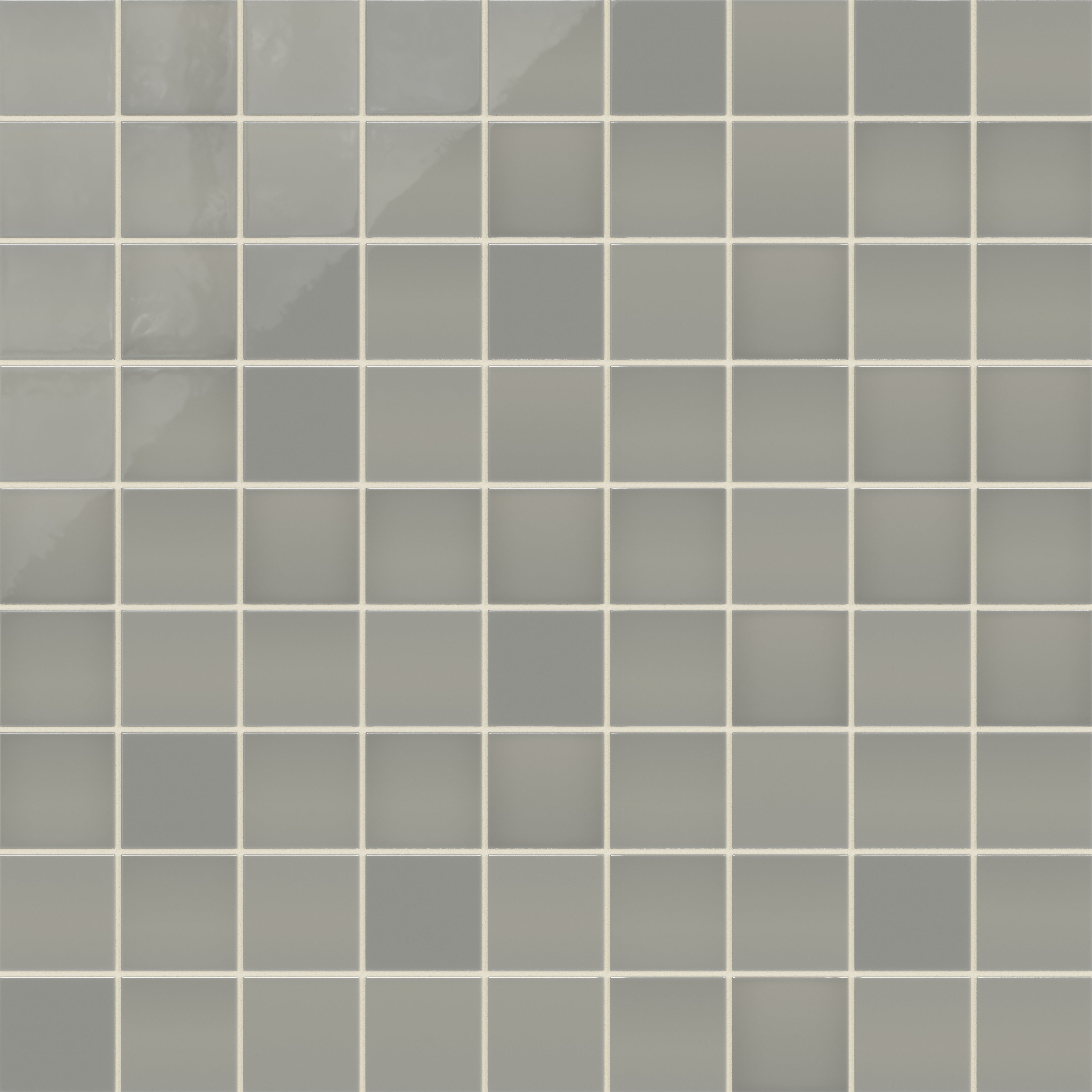 Puget Sound 3x3 Straight Set Sheeted Gloss Natural Press Ceramic