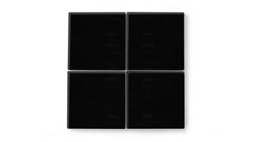 6x6 Original Ceramic Tile in Raven Gloss