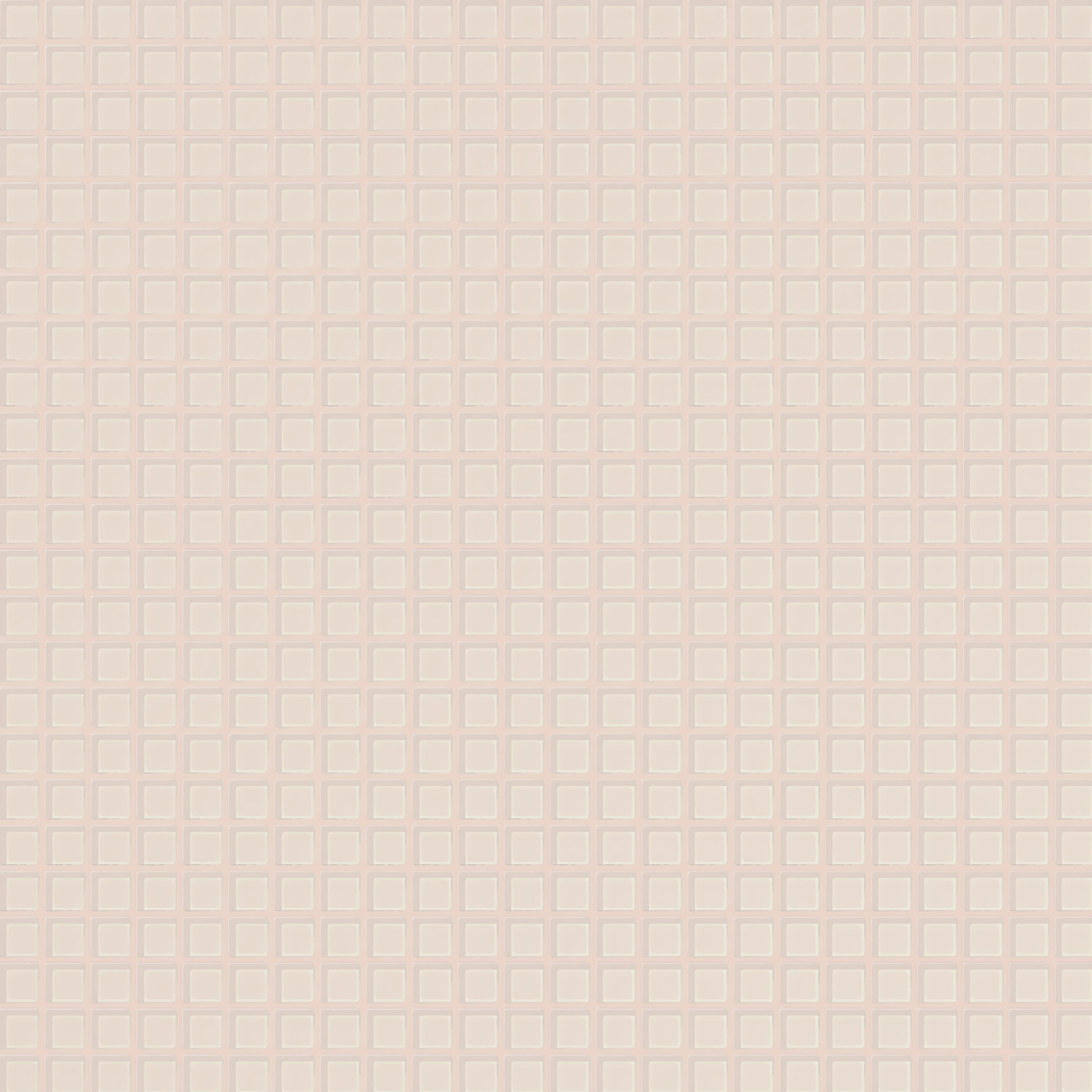 1x1 Straight Set Sheeted Glass Mosaic Tile in Sandpiper Gloss