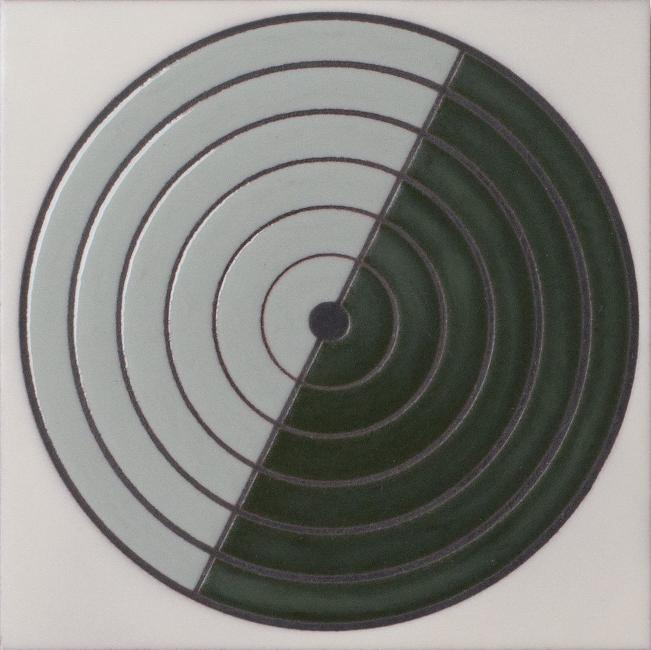 8x8 Handpainted Tile Maze in Cool Motif