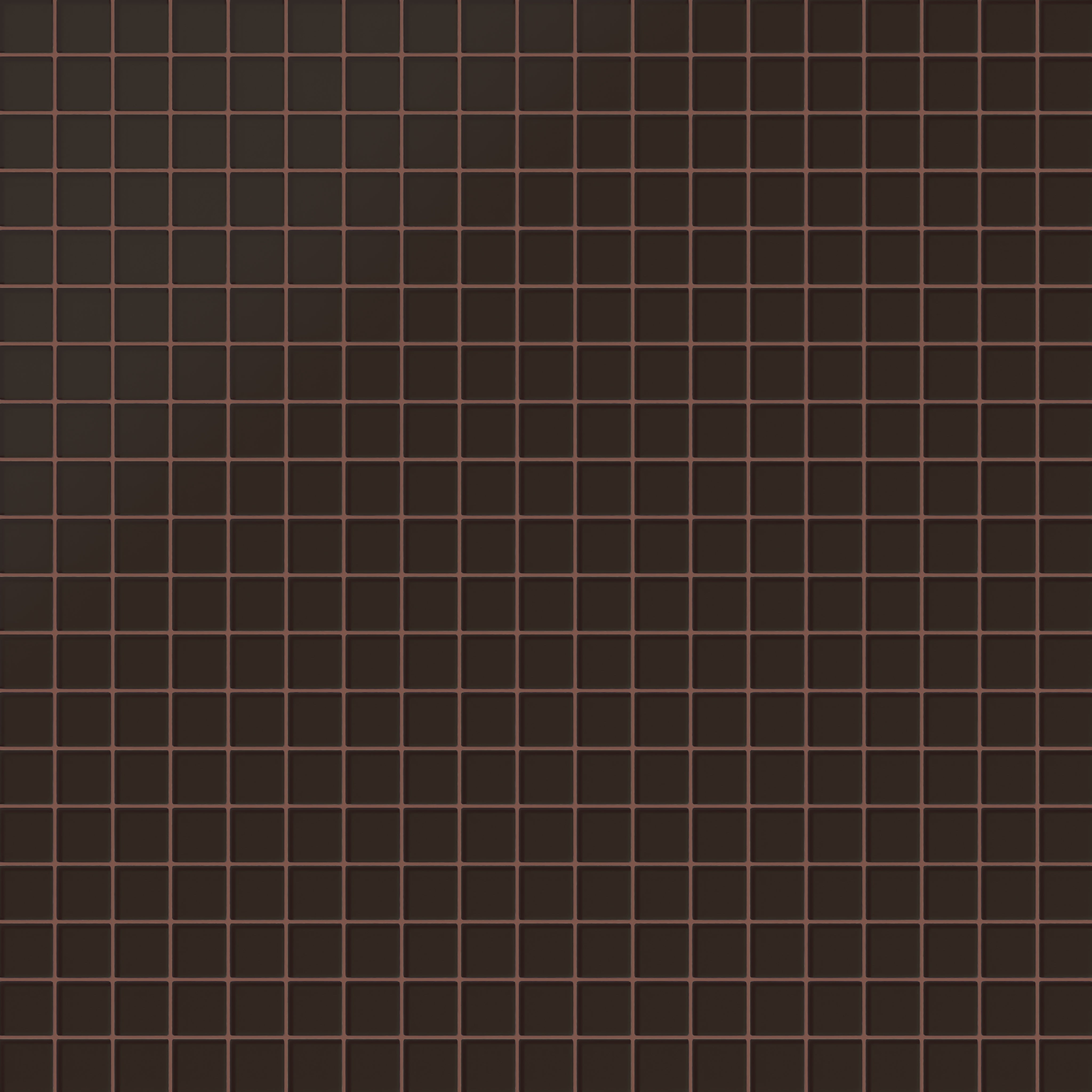 2x2 Straight Set Sheeted Glass Mosaic Tile in Nighthawk Matte