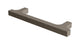 Flatiron Square Cabinet Pull 4" in Antique Nickel